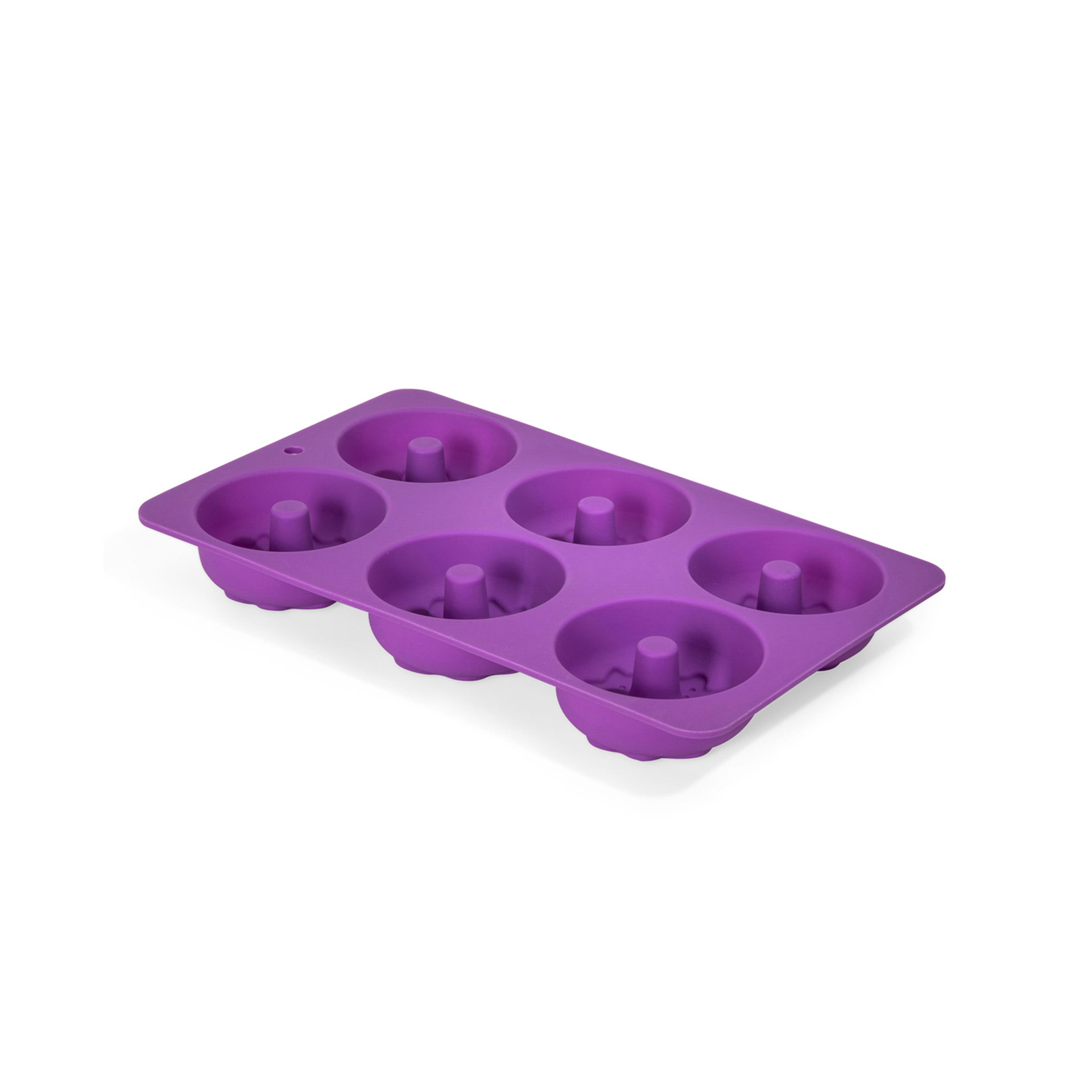 Stampo in silicone per 6 donut con decorazioni, , large