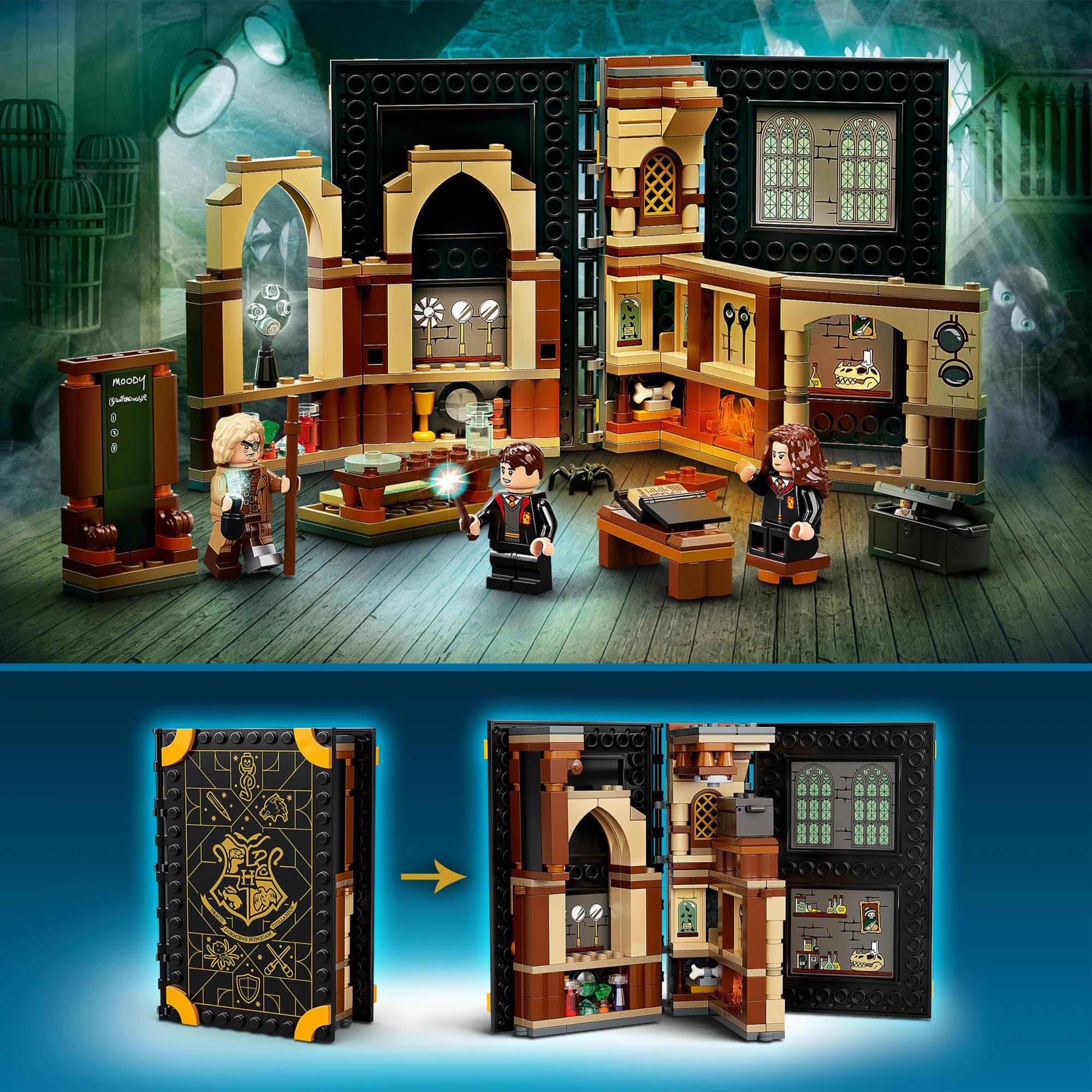 LEGO Harry Potter Lezione di Difesa a Hogwarts, Libro di Magia, Regalo da Collez 76397, , large