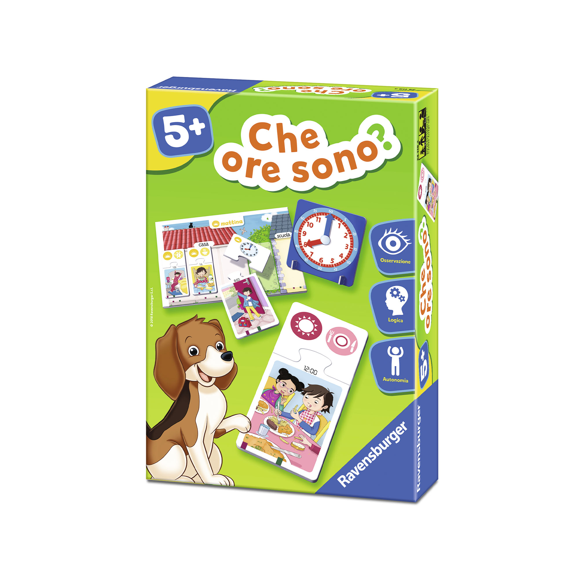 Ravensburger Gioco Educativo 24119 - Che ore sono?, , large