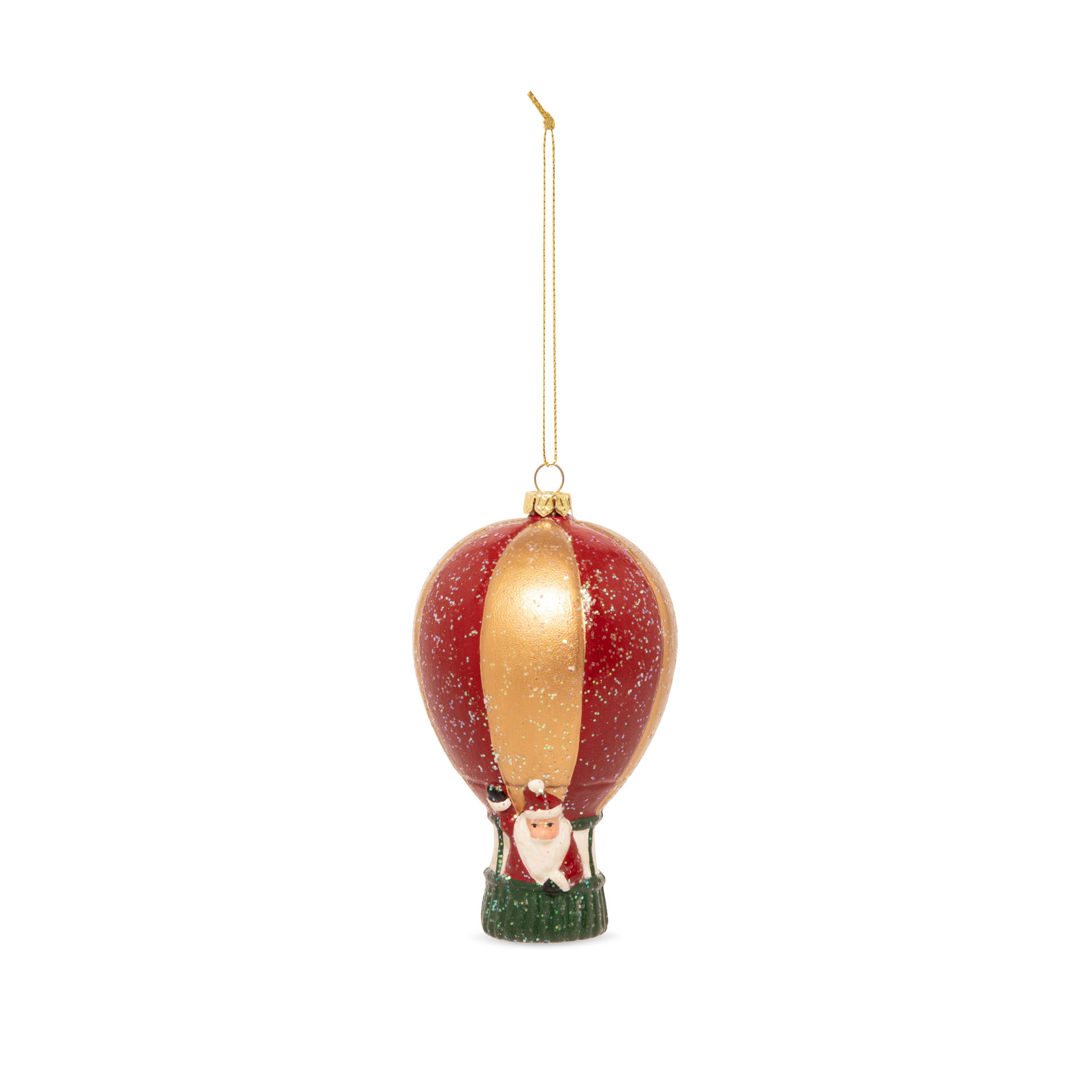 Decorazione mongolfiera per albero di Natale, , large