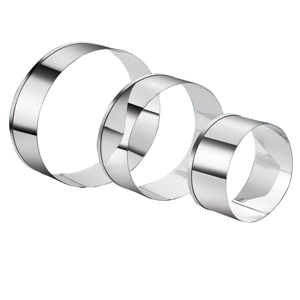 Anello tagliapasta in acciaio inox set da 3 pz, , large