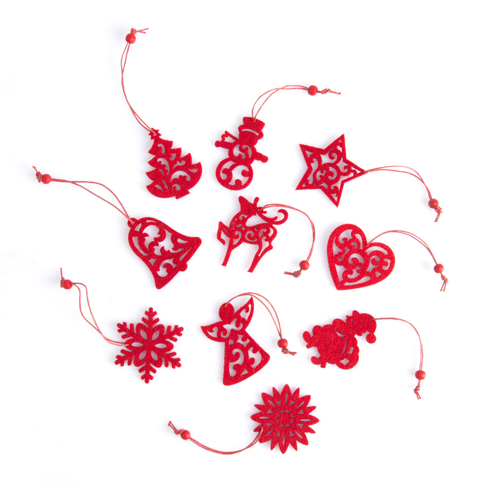 Set 140 decorazioni per albero, , large