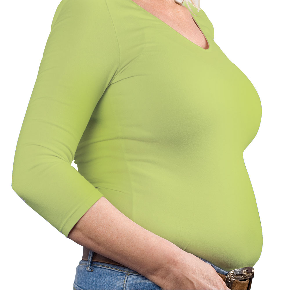 Guaina modellante regolabile con zip, , large
