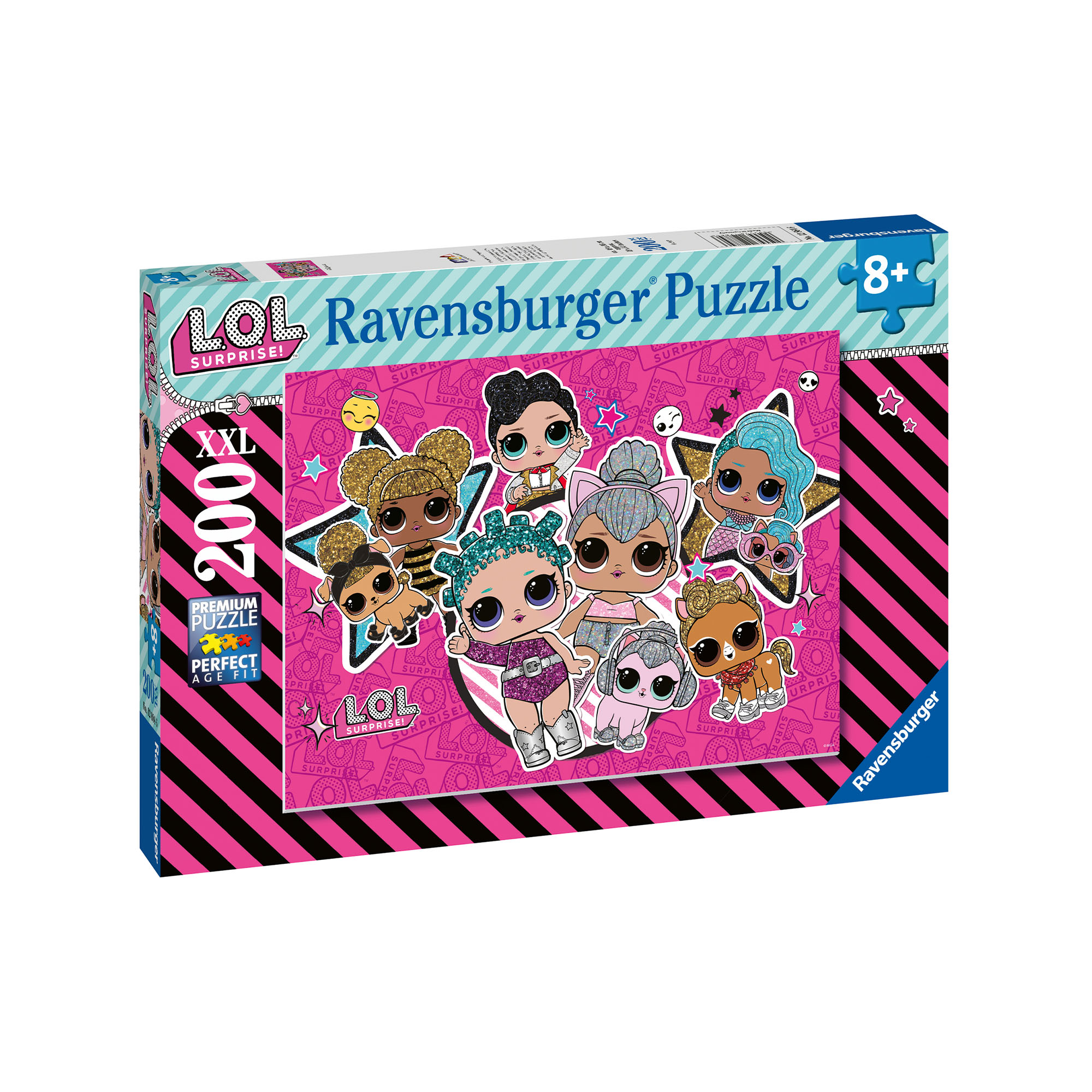 Ravensburger Puzzle 200 pezzi 12884 - L.O.L., , large