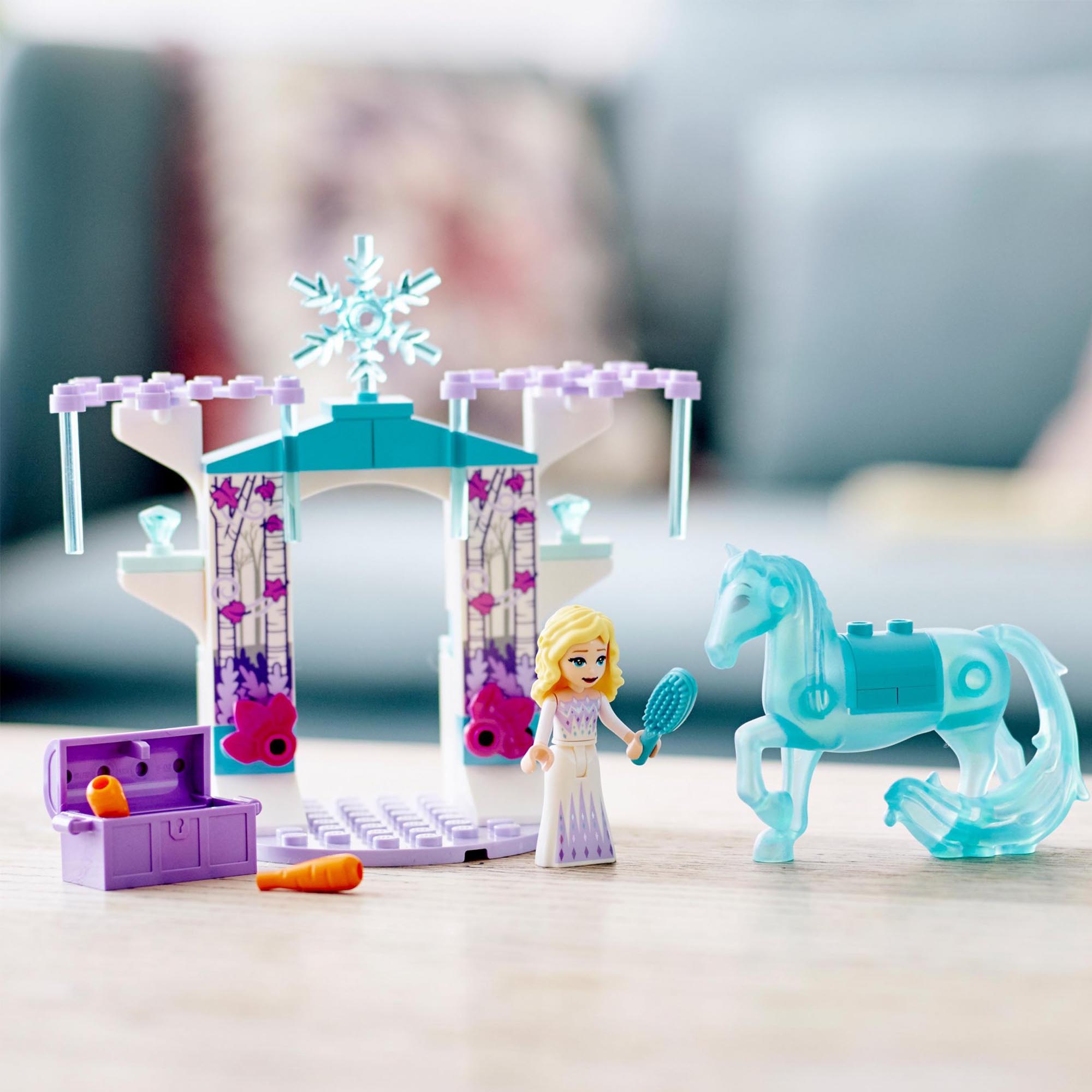 LEGO 43209 Disney Elsa e La Stalla Di Ghiaccio Di Nokk, Idea Regalo per Bambini  43209, , large