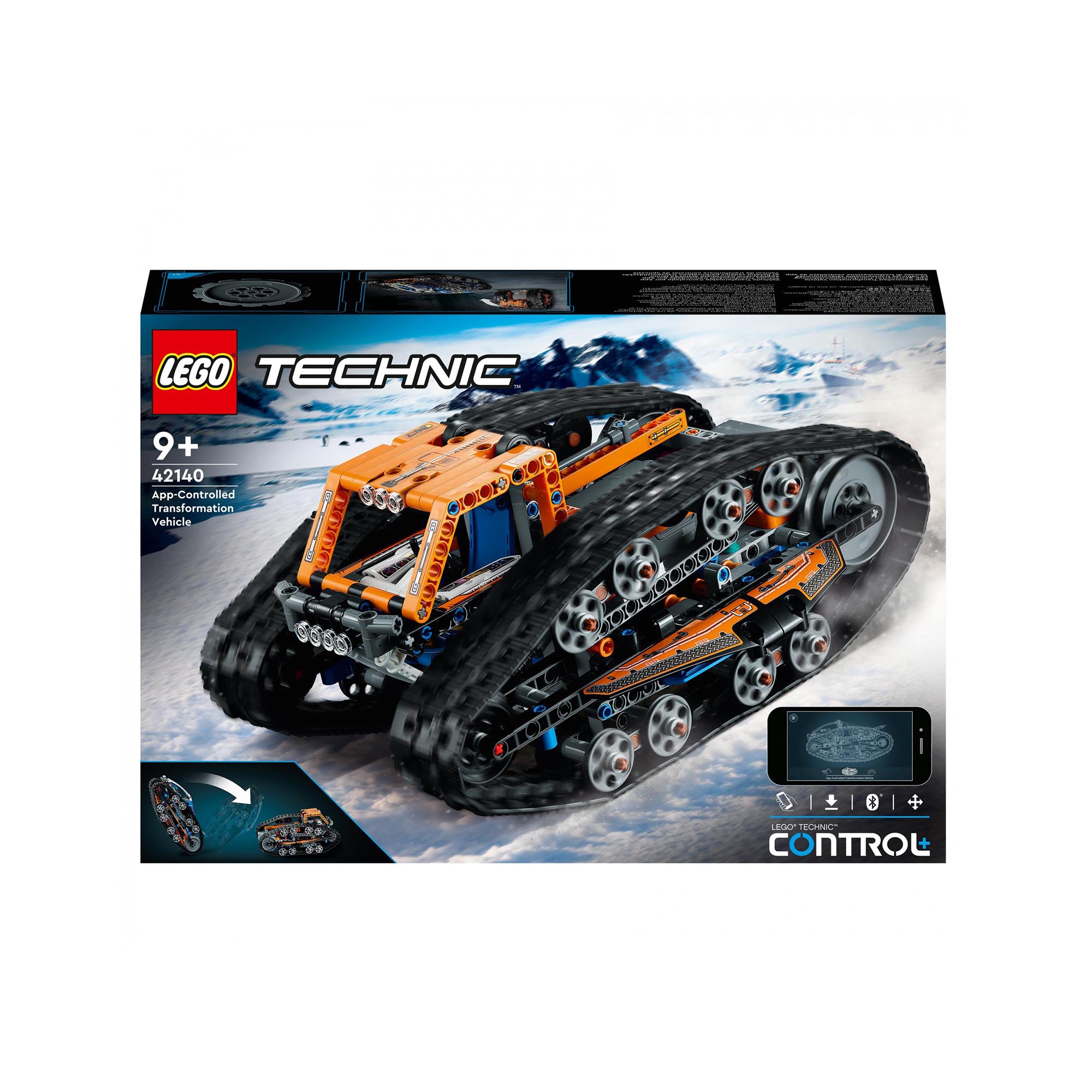 LEGO 42140 Technic Veicolo di Trasformazione Controllato da App, Macchina Fuoris 42140, , large