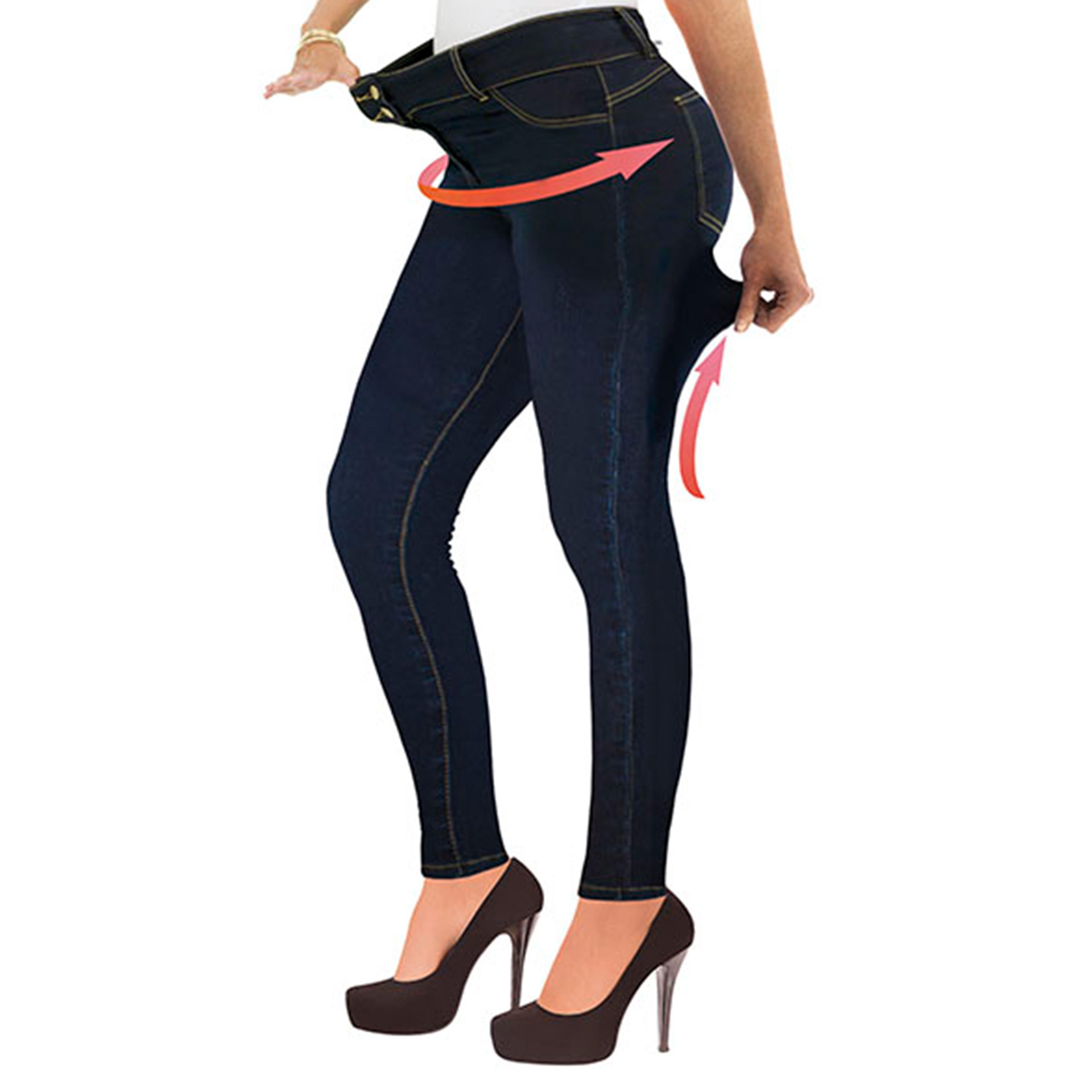 Visti in TV Jeans elasticizzati, , large