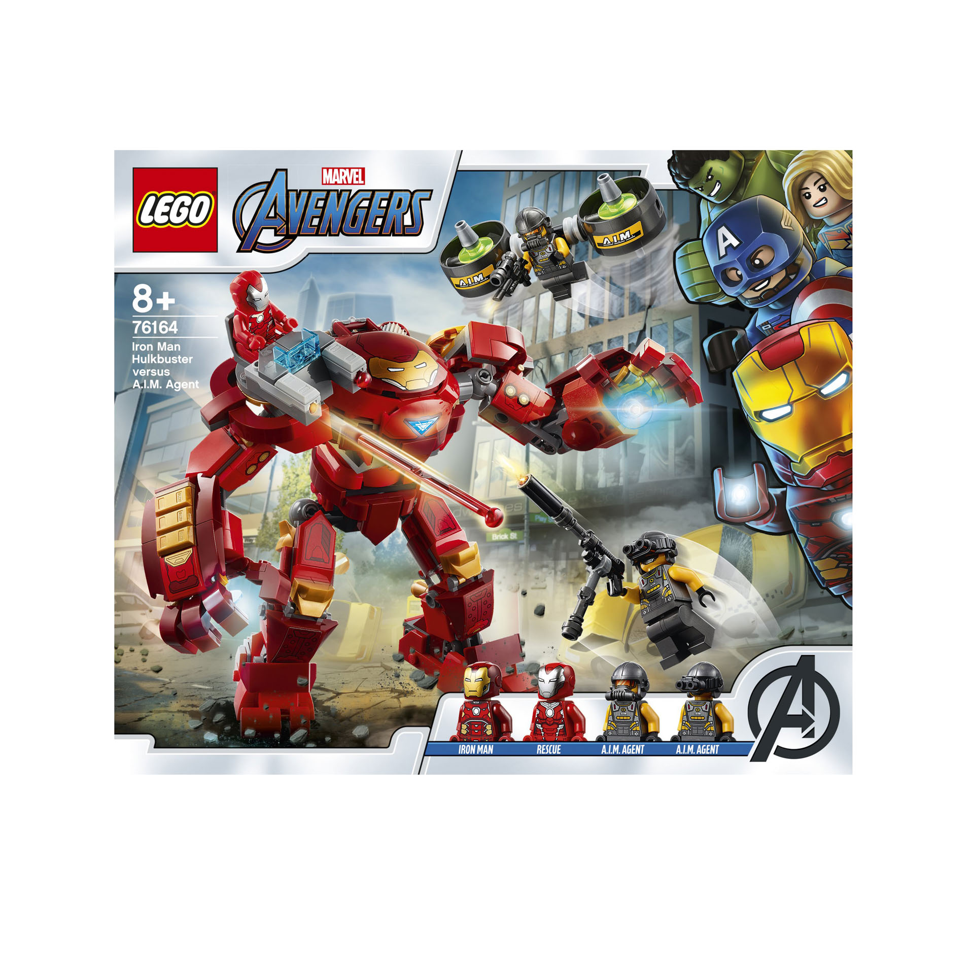 Iron Man Hulkbuster contro l'agente A.I.M. 76164, , large