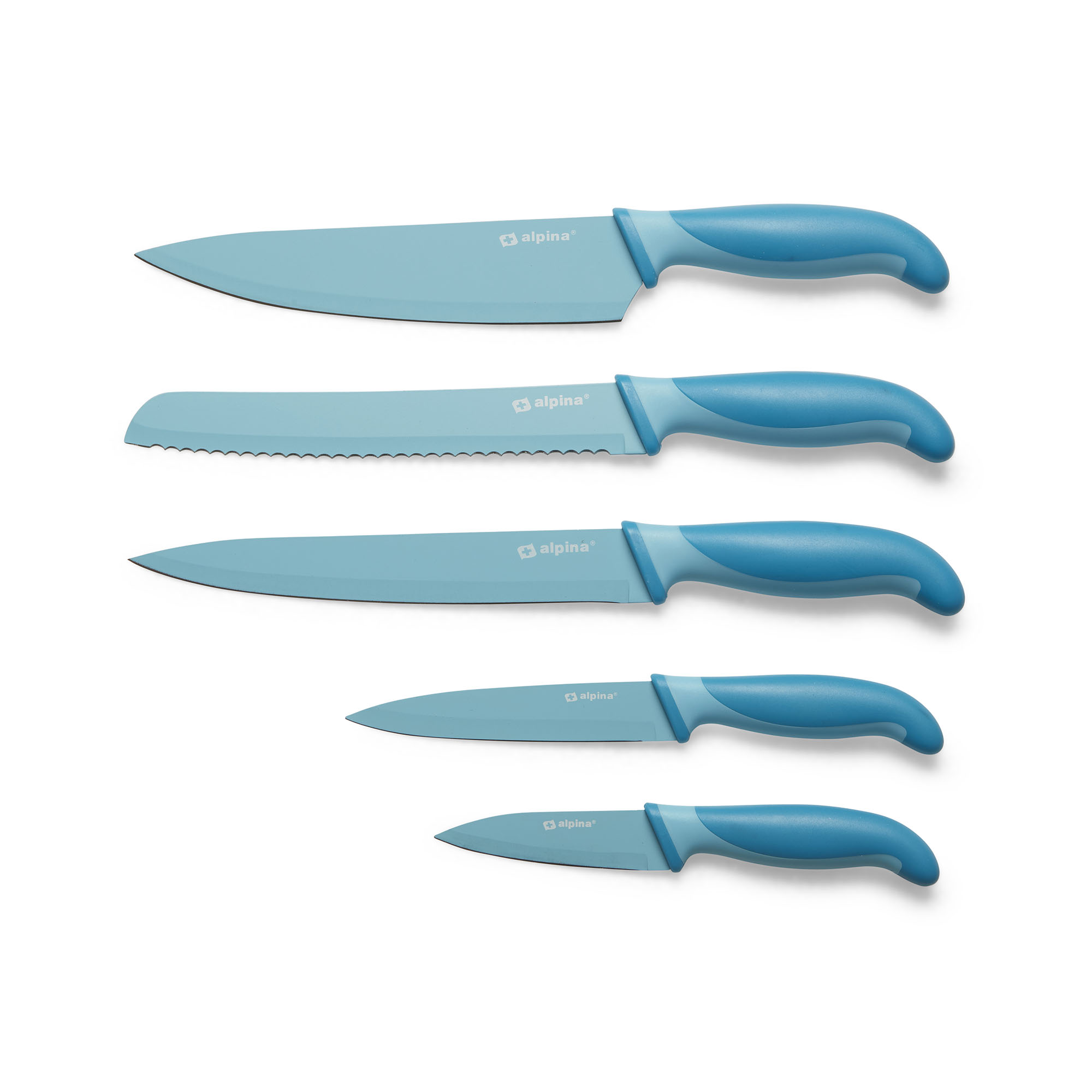 Set 5 coltelli da cucina, , large