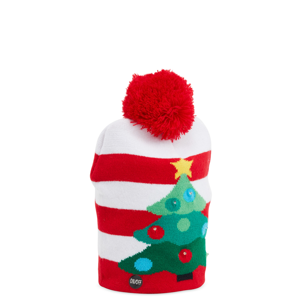 Cappello natalizio con LED, , large