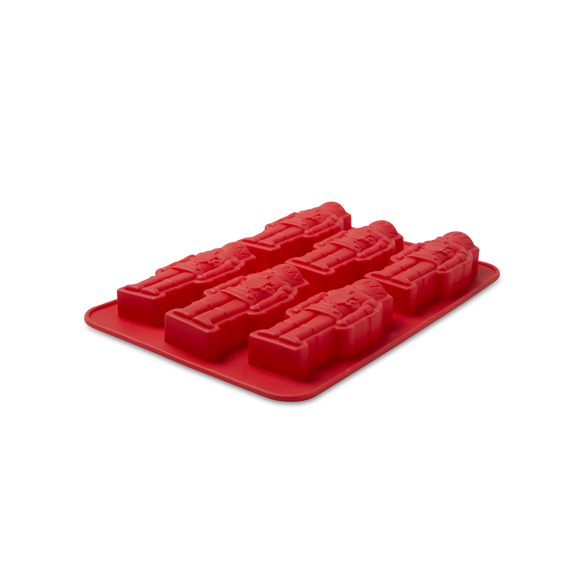 Stampo in silicone 6 soldatini Schiaccianoci, , large