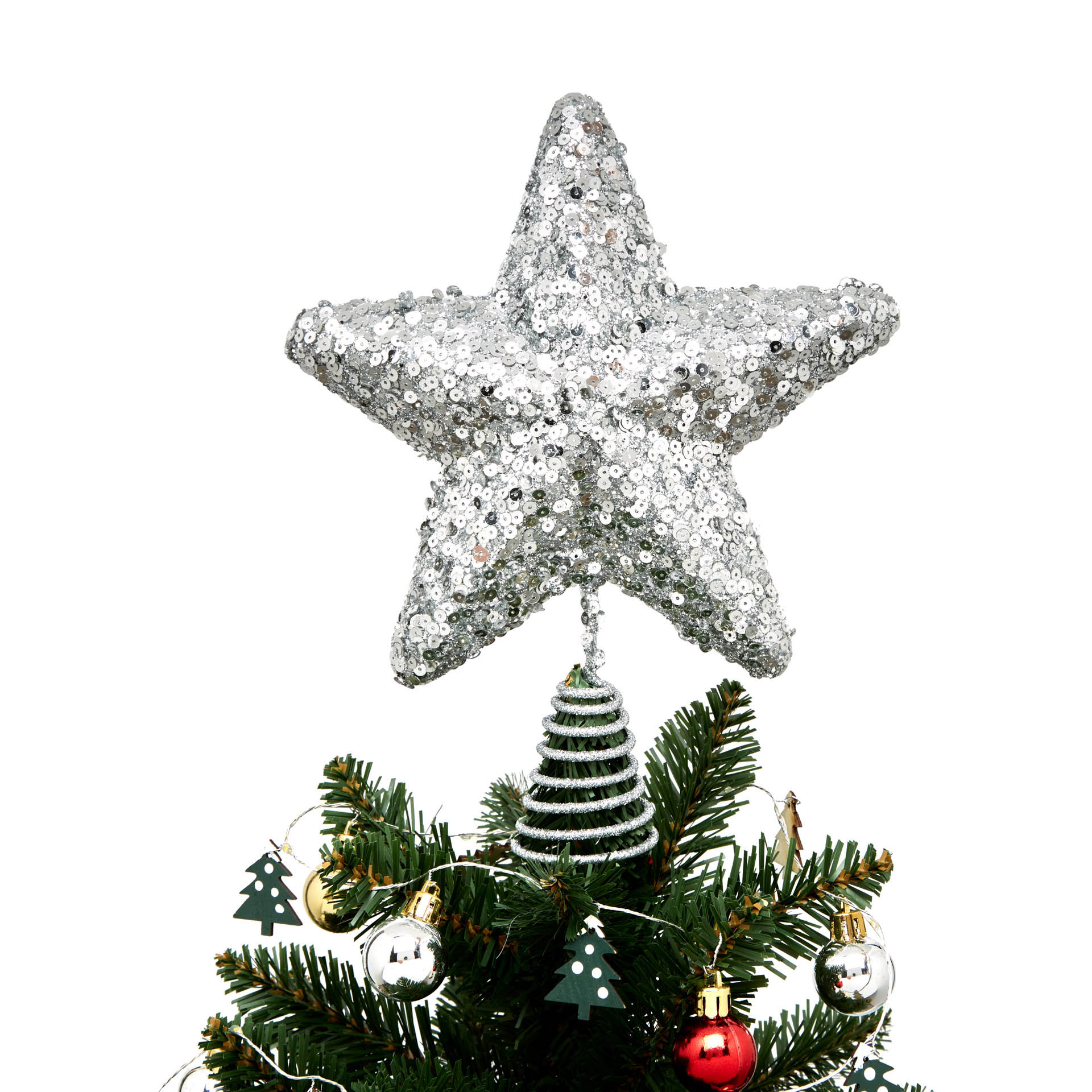 Puntale albero di Natale stella, , large