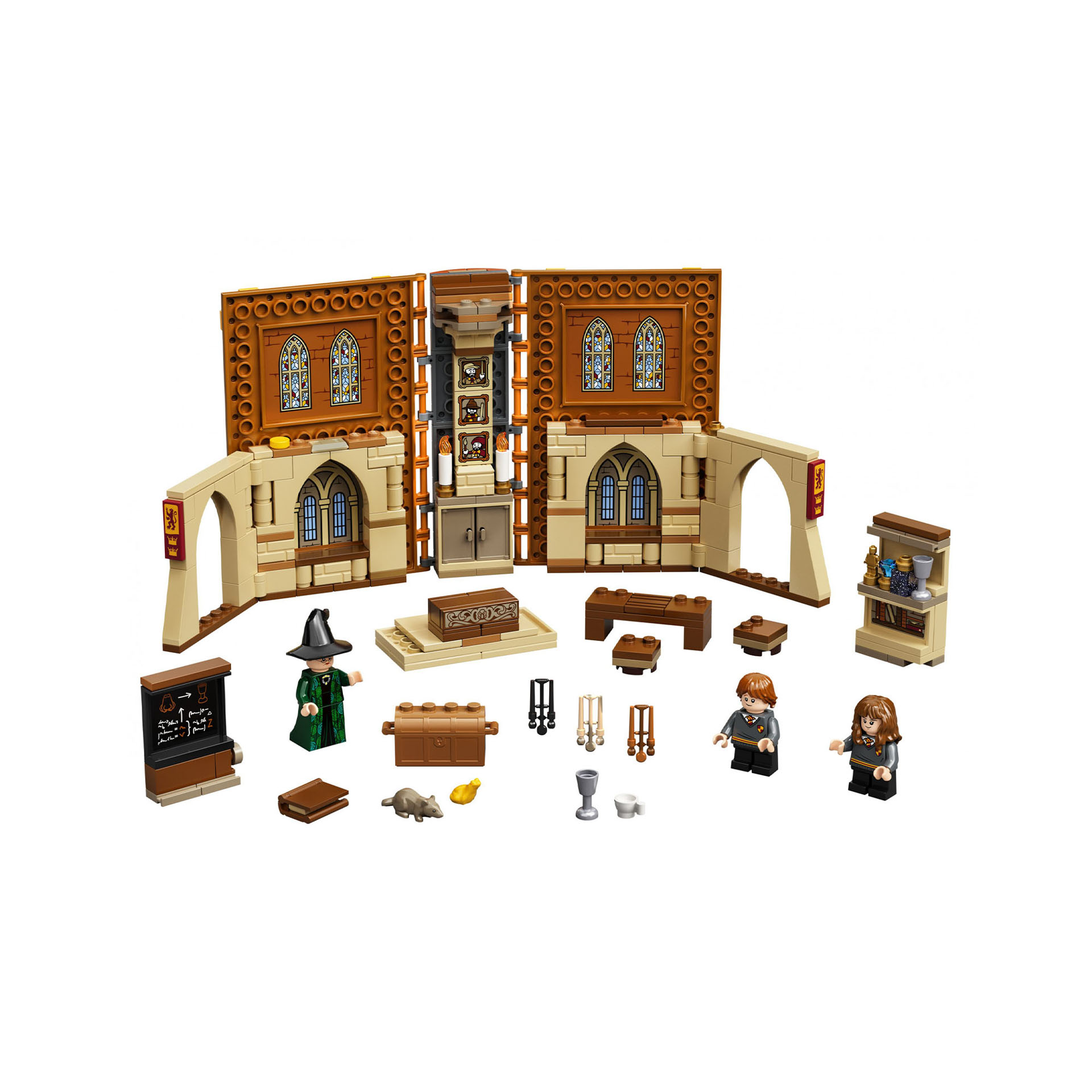 LEGO Harry Potter Lezione di Trasfigurazione a Hogwarts, Playset da Collezione P 76382, , large