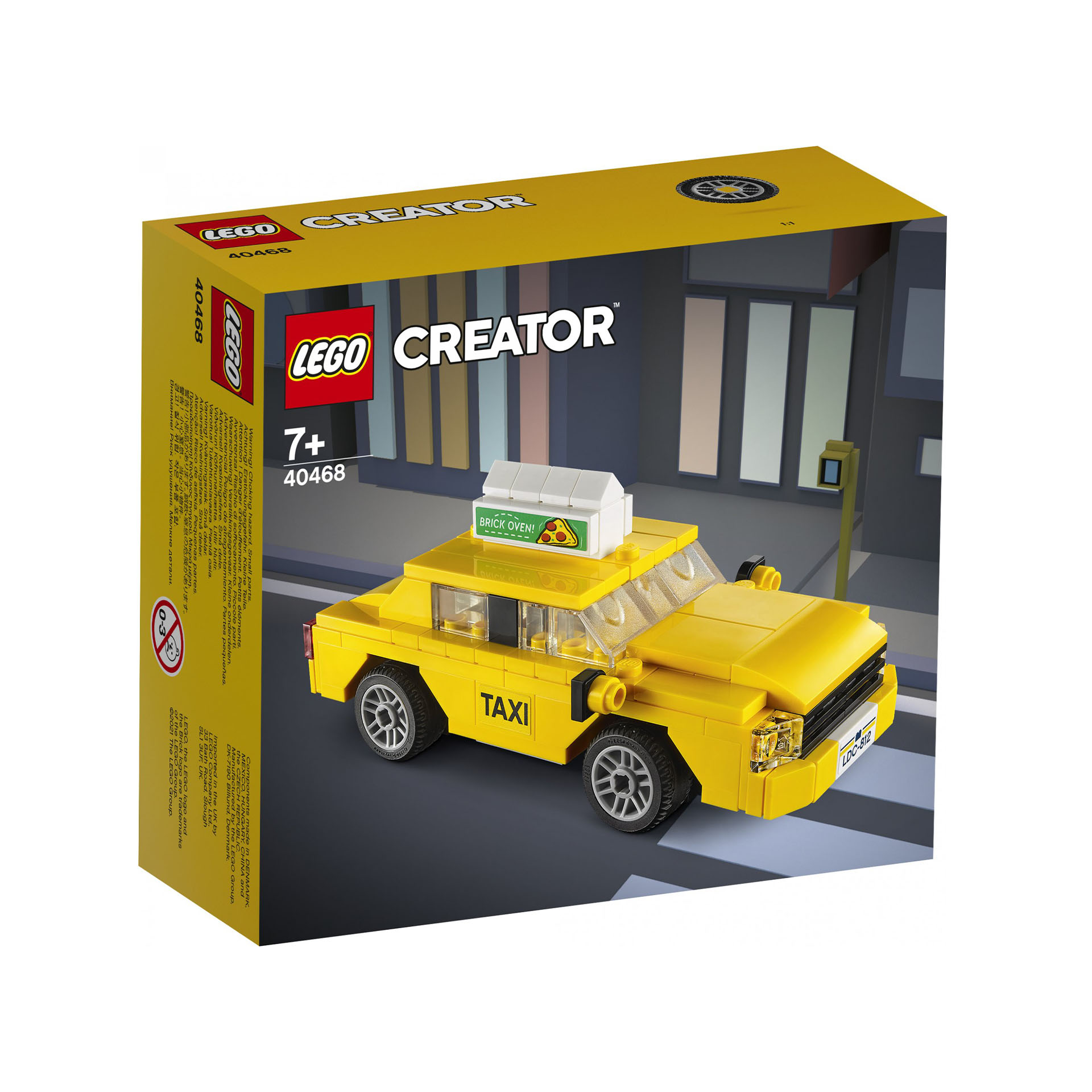 LEGO Merchandise Taxi giallo 40468, , large