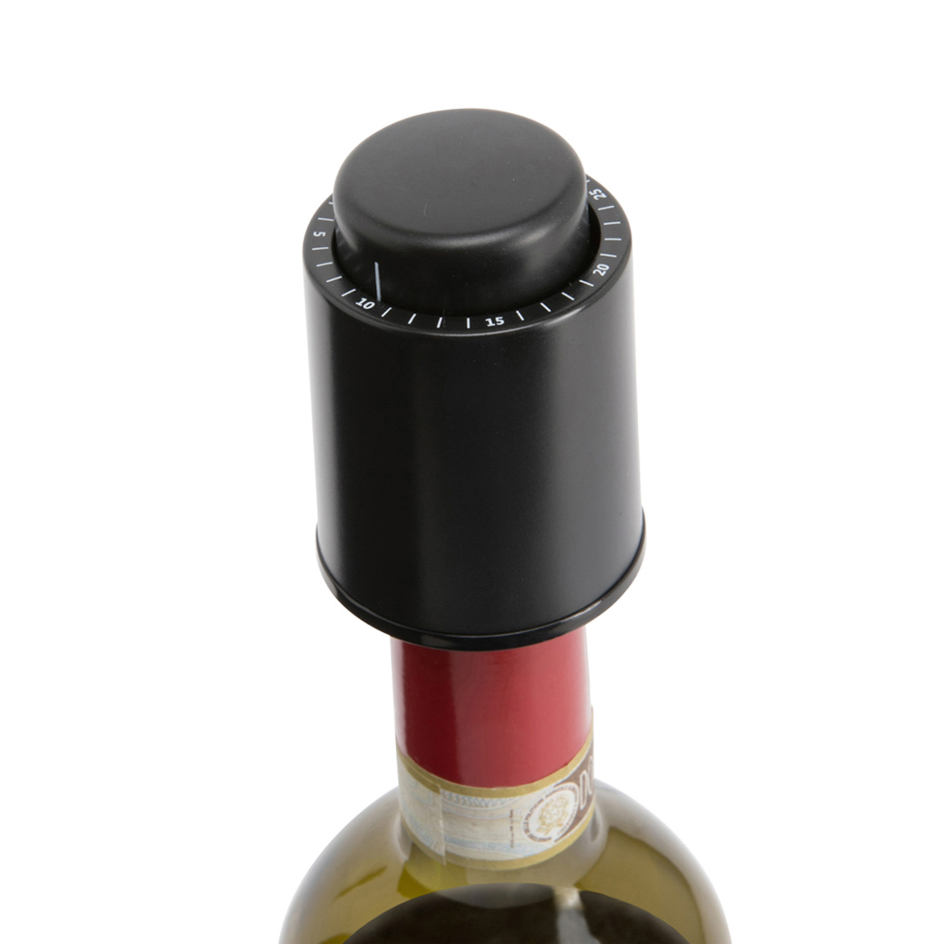 Design a Scala temporale per Controllare la conservazione del Vino ABS, 2 Pezzi N+A Tappo per Bottiglia di Vino sottovuoto 