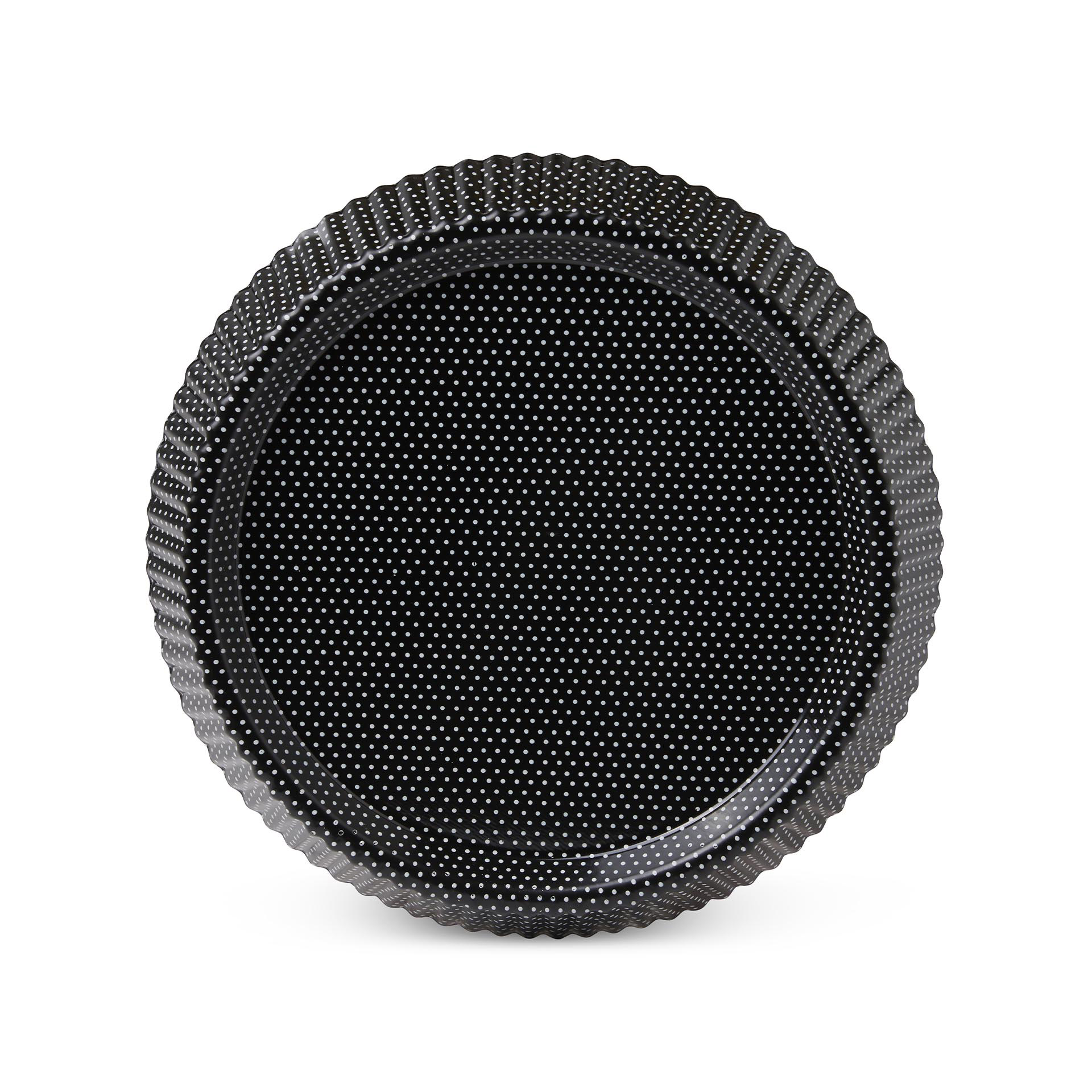 Stampo furbo per crostata Ø 32 cm, nero, large