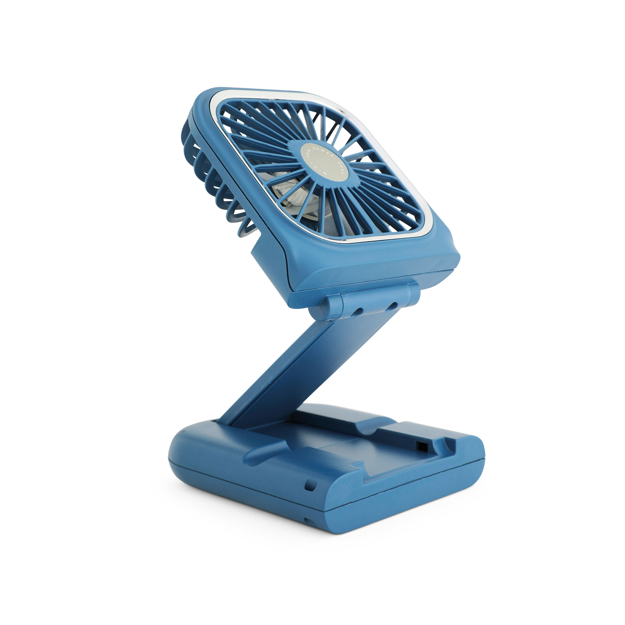 Mini Ventilatore Portatile Ricaricabile Con Power Bank, , large