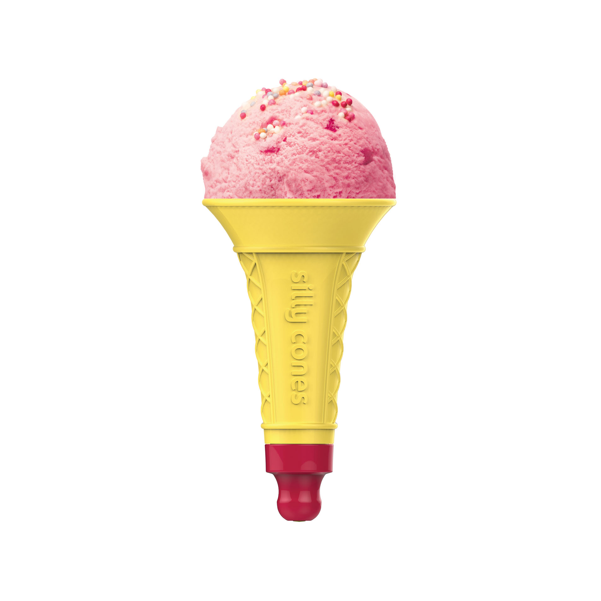 Cono gelato in silicone riutilizzabile set da 2, , large
