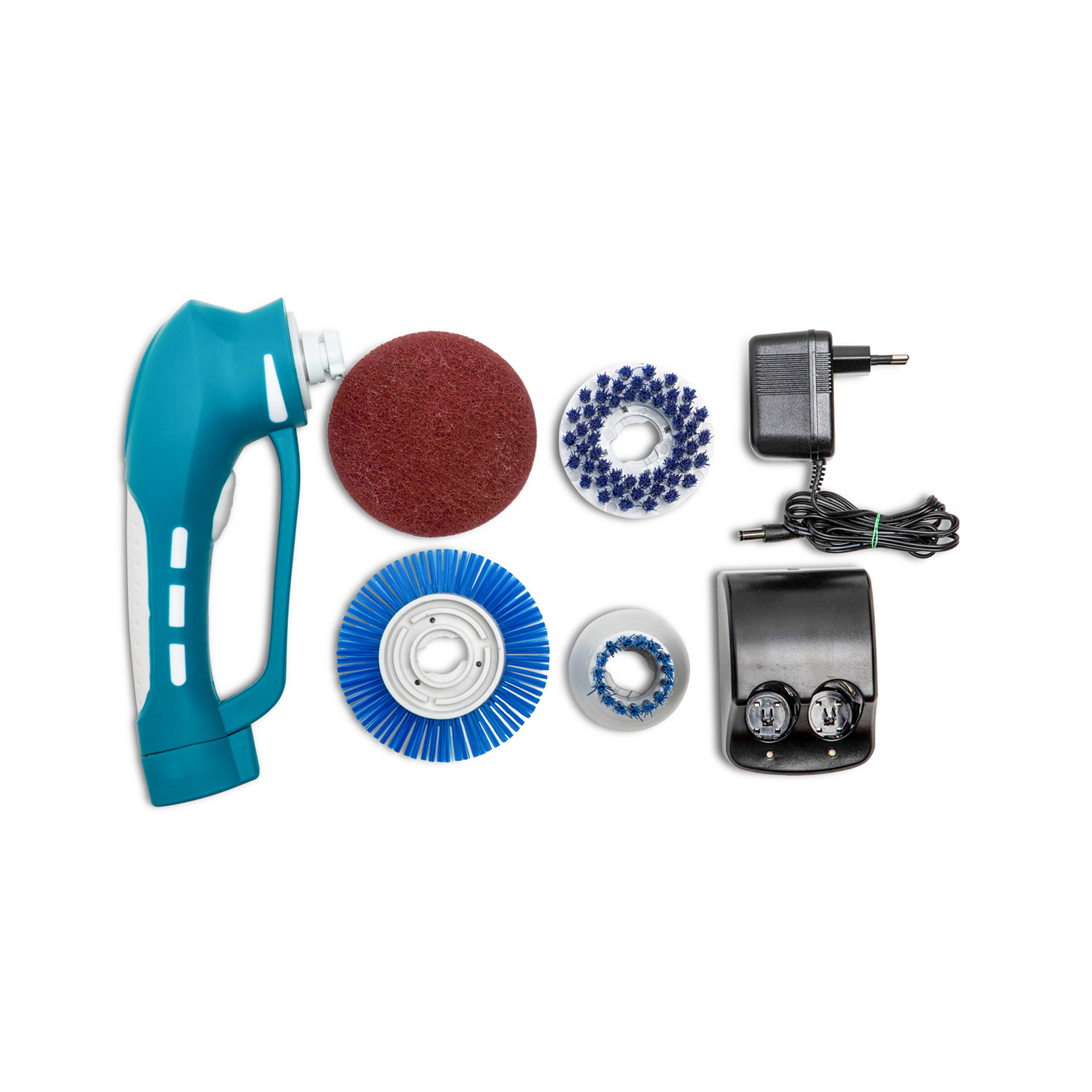 Spazzola per pulizie ricaricabile multiuso 4 in 1, , large