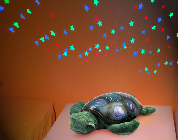 Tartaruga  proietta stelle colorate, , large