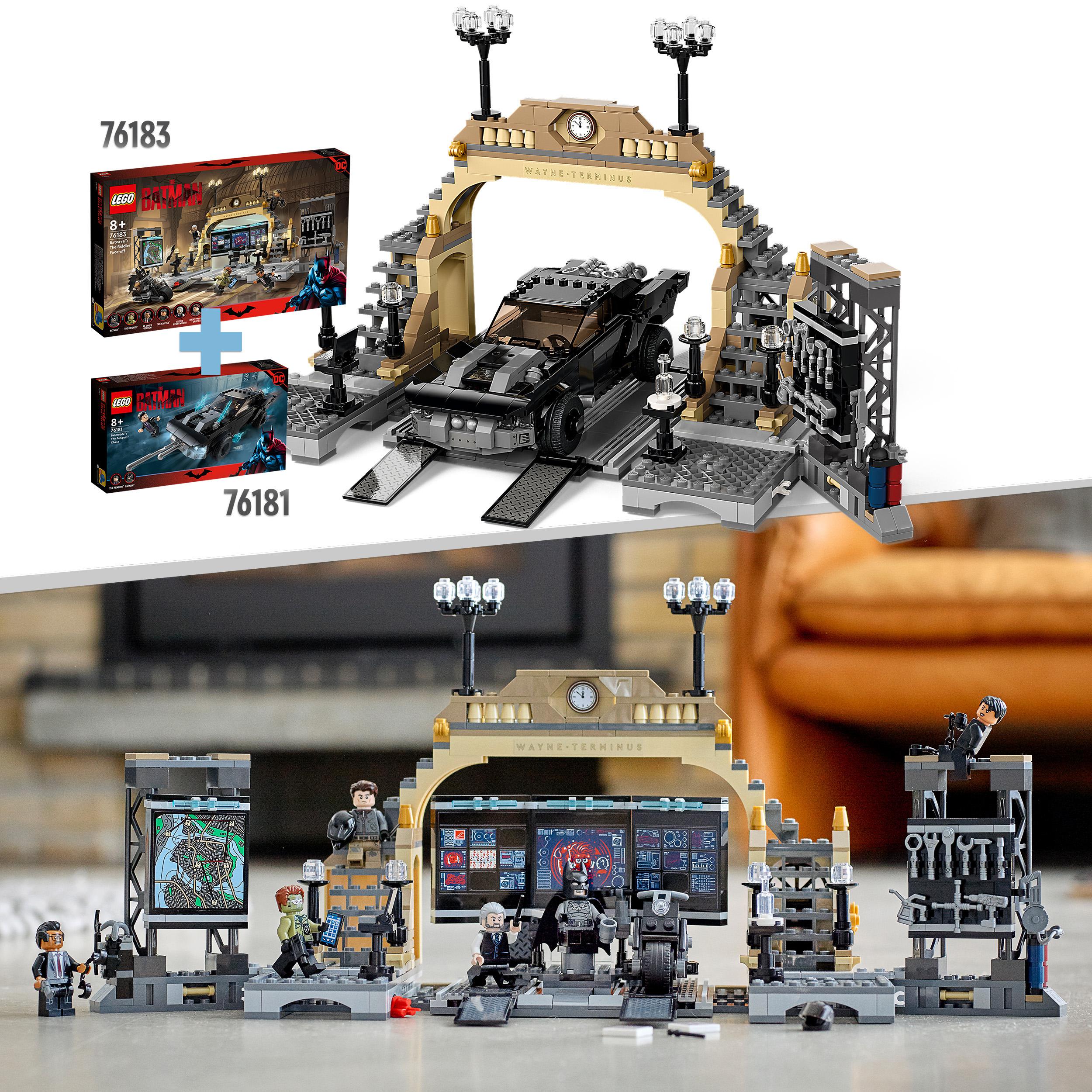 LEGO DC Batman Batcaverna: Faccia A Faccia con The Riddler, Moto Giocattolo, Gio 76183, , large