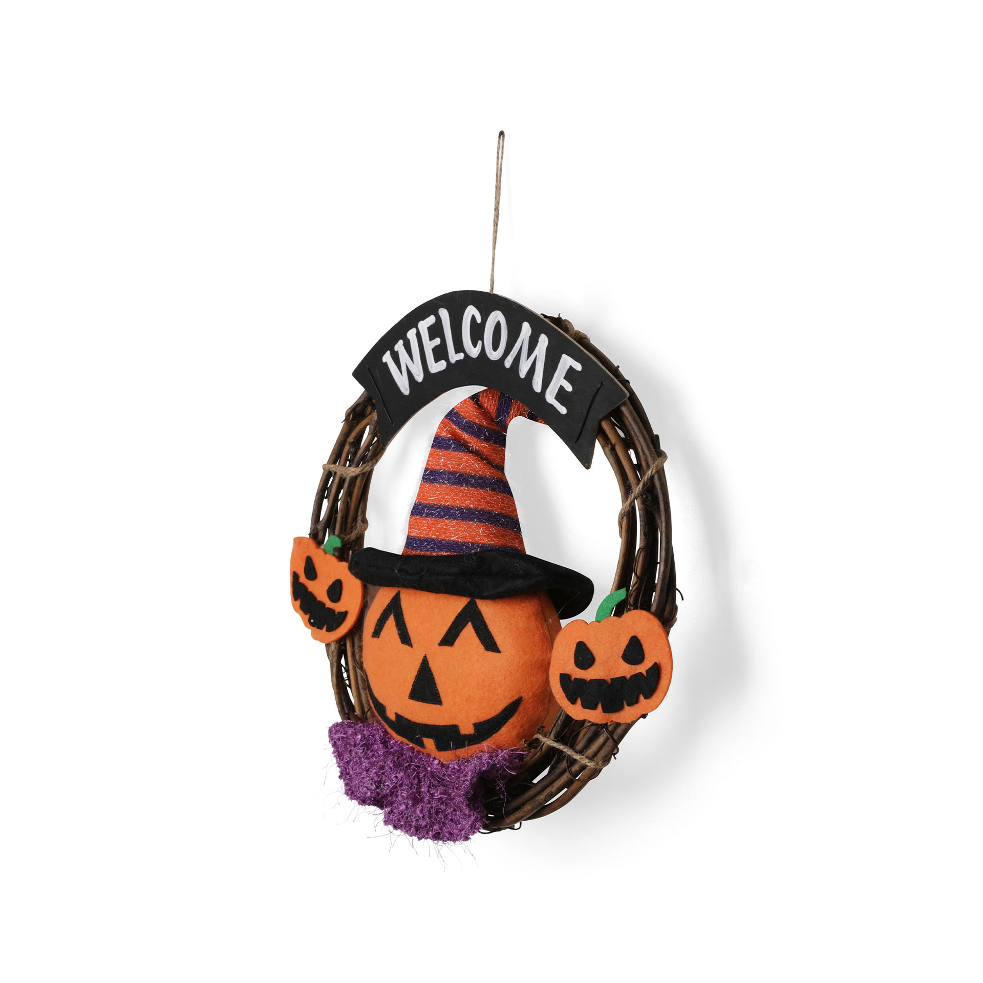 Ghirlanda Halloween Con Zucche, , large