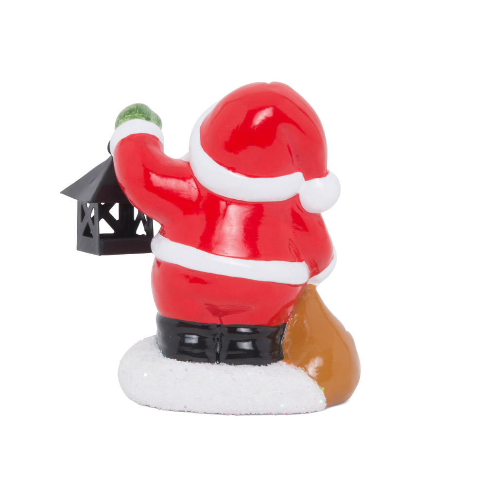 Babbo Natale Luminoso In Ceramica, , large