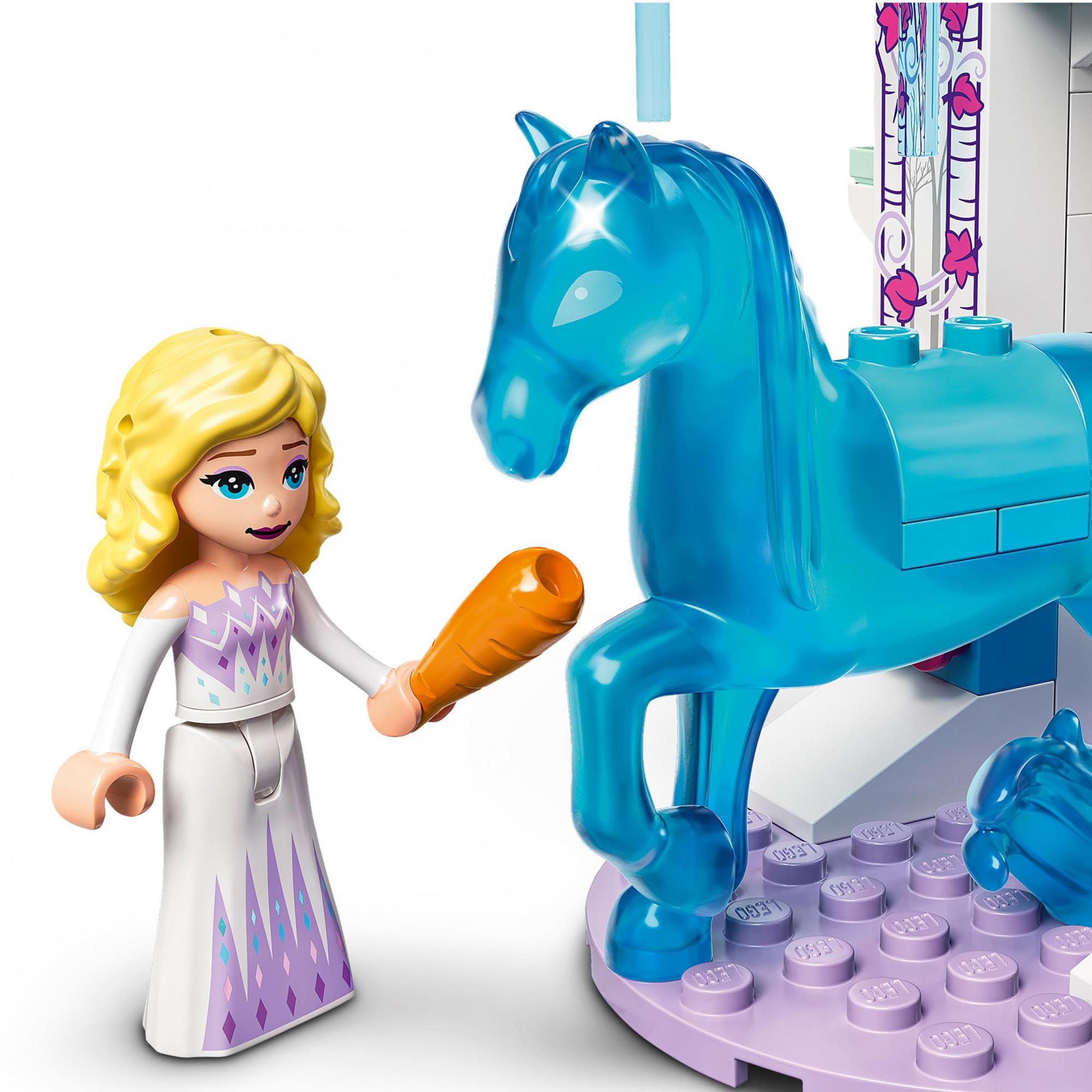LEGO 43209 Disney Elsa e La Stalla Di Ghiaccio Di Nokk, Idea Regalo per Bambini  43209, , large