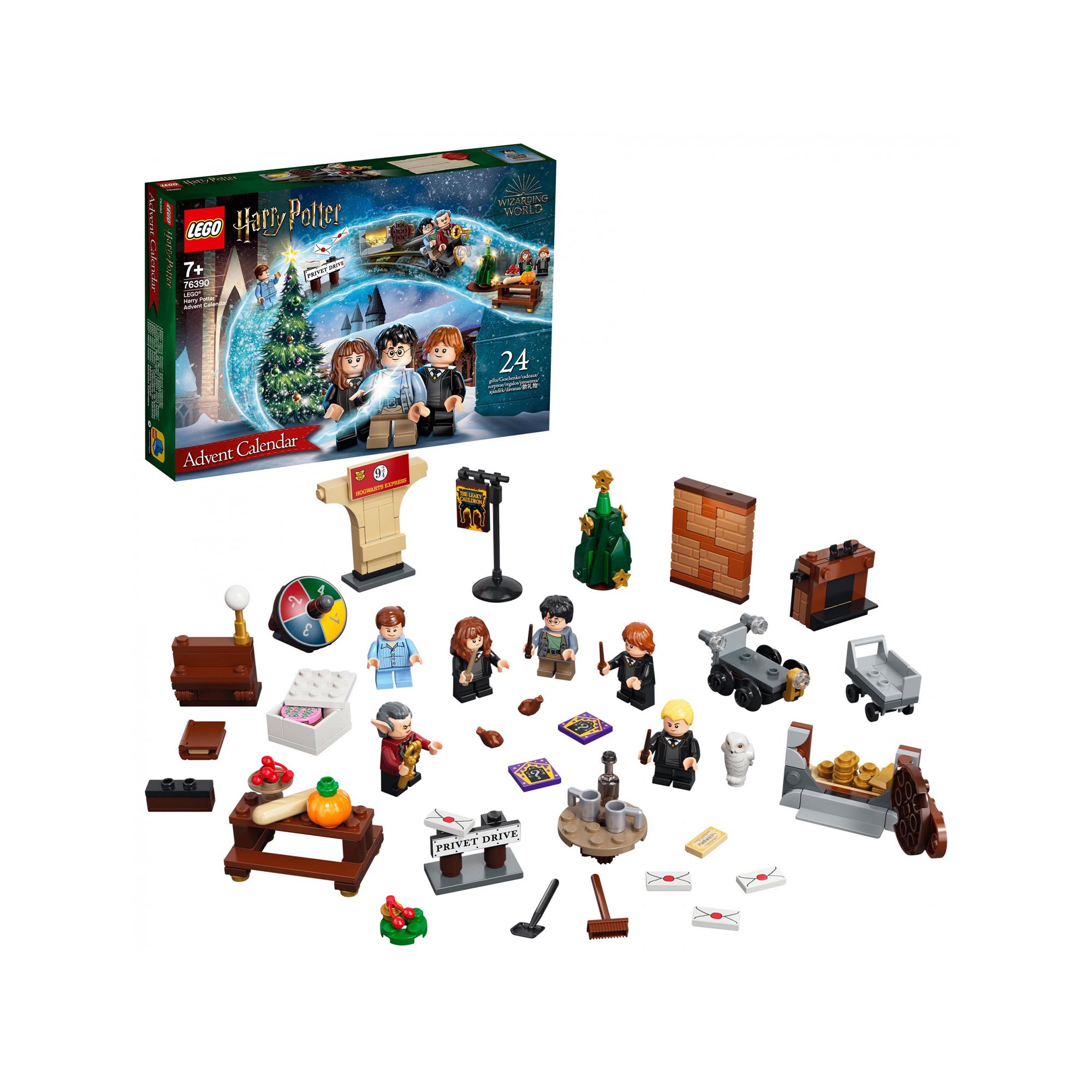 LEGO Harry Potter Calendario dell'Avvento 2021, e Gioco da Tavolo per Bambini d 76390, , large