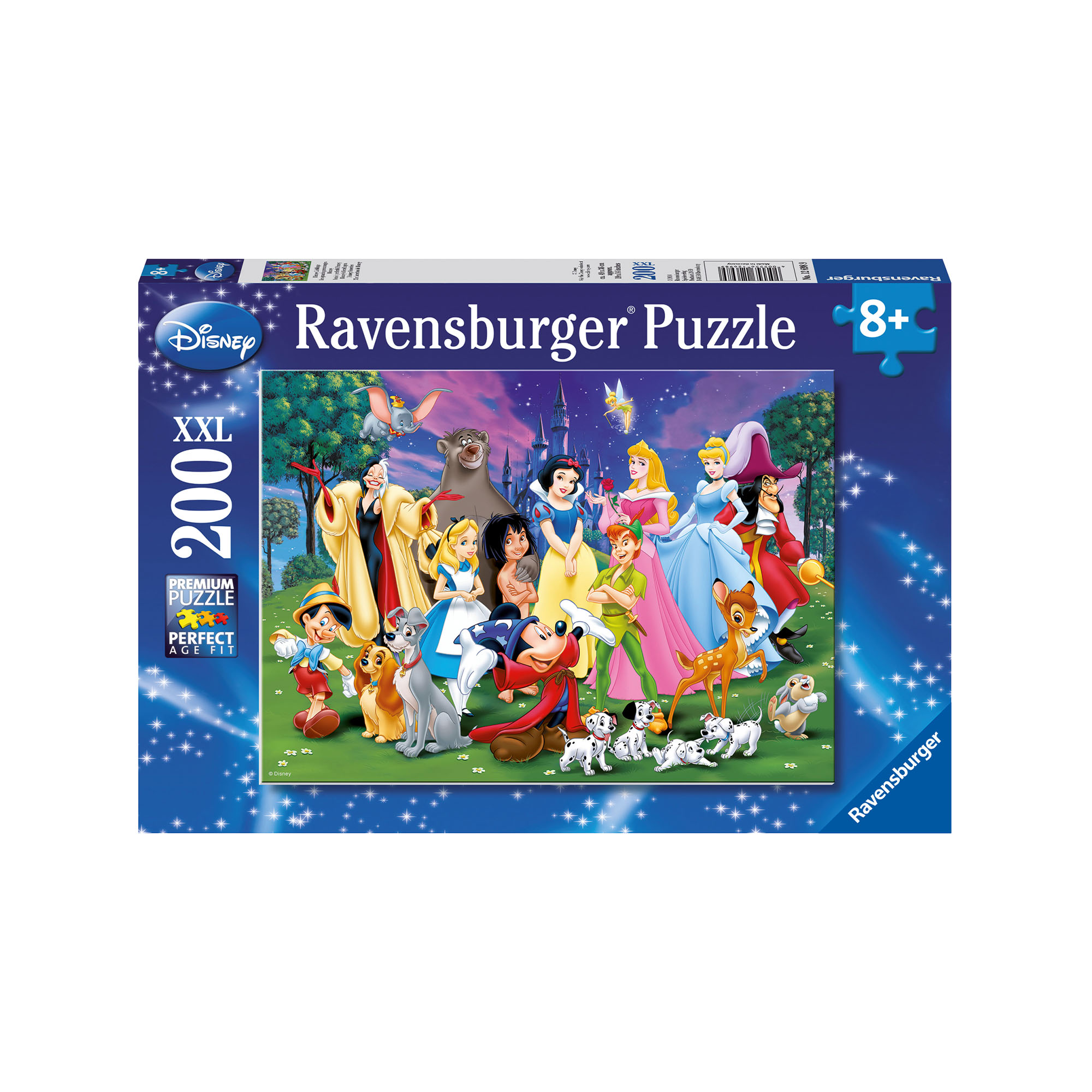 Ravensburger Puzzle 200 pezzi 12698 - I miei preferiti Disney, , large