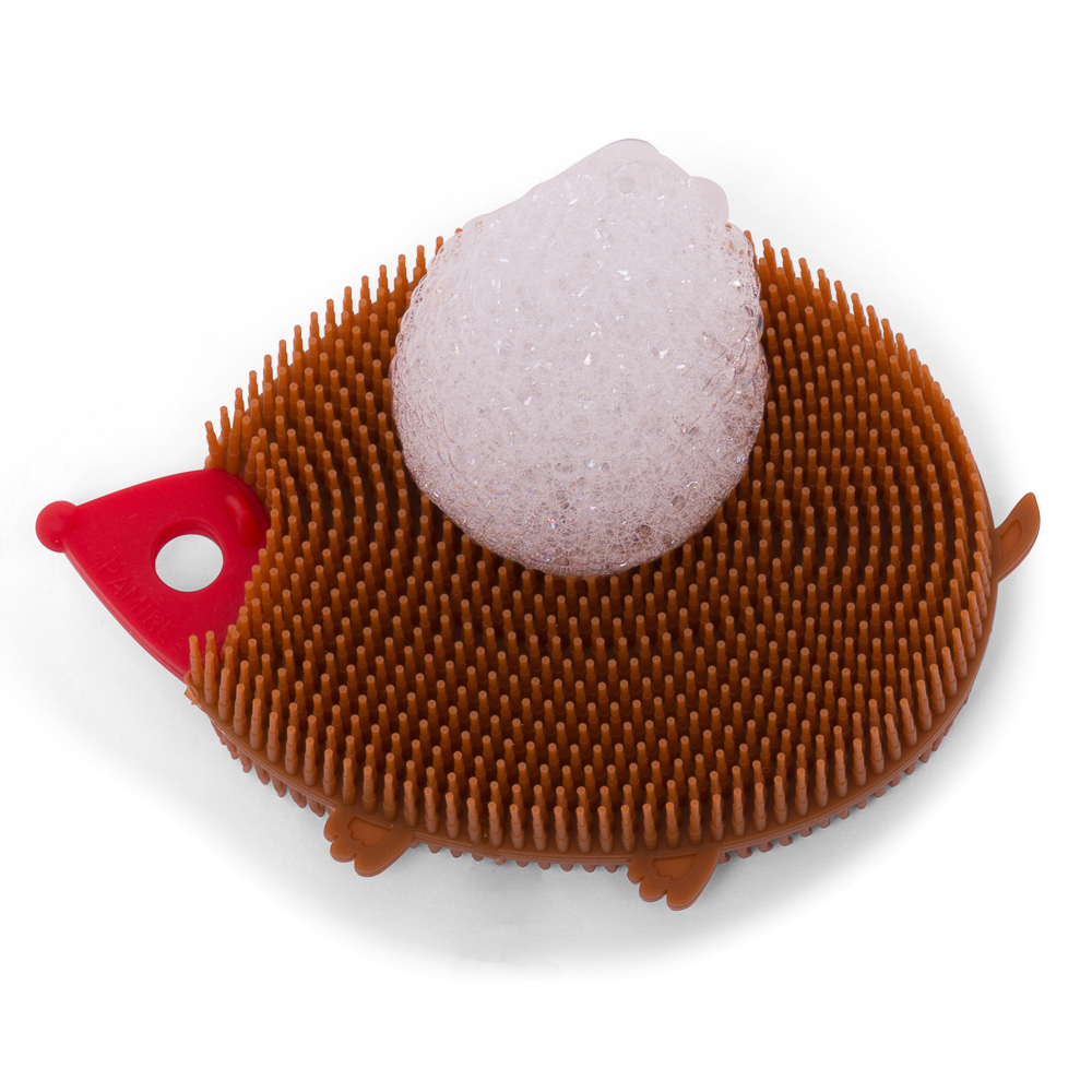 Spugna in silicone per il corpo riccio, , large