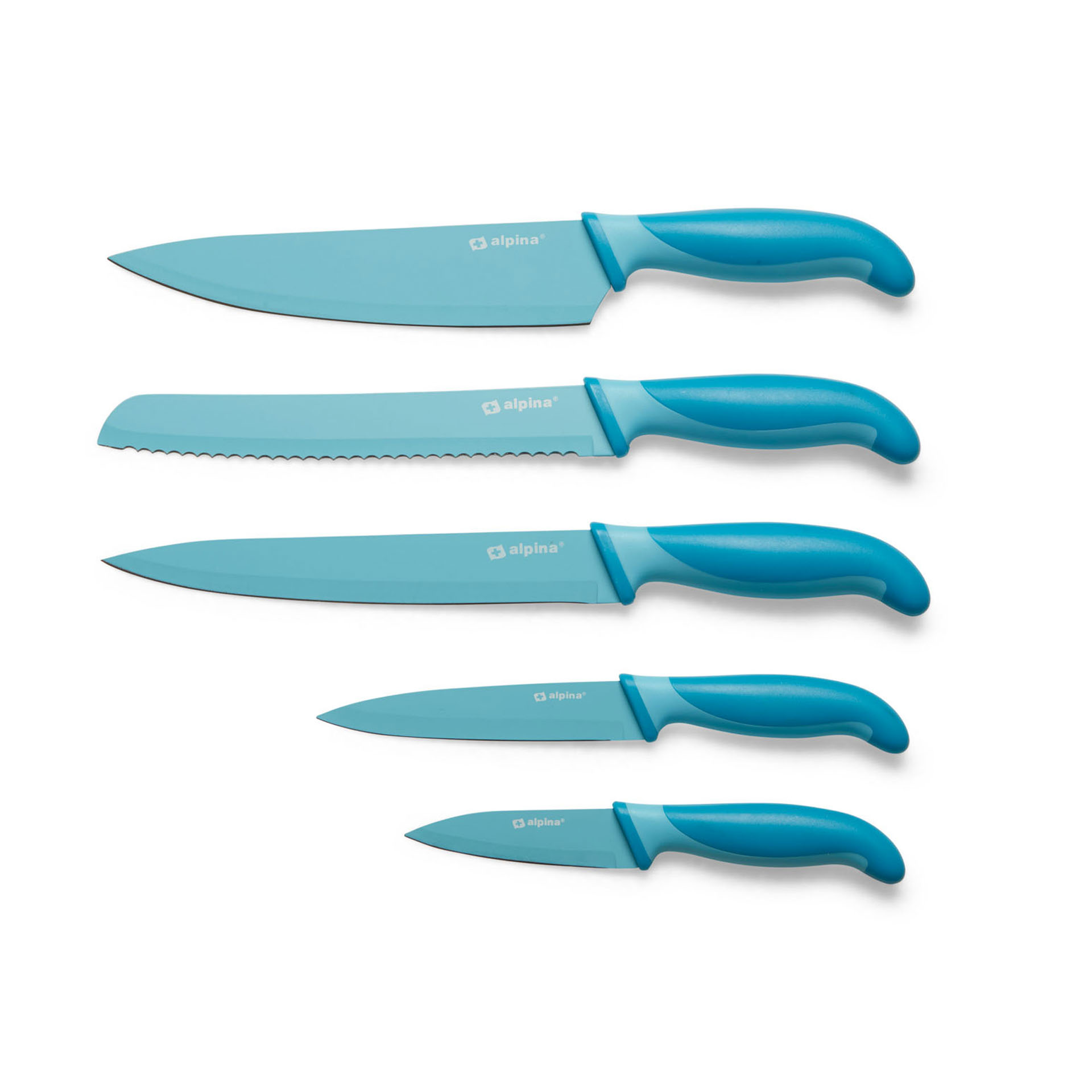Set 5 coltelli da cucina, , large