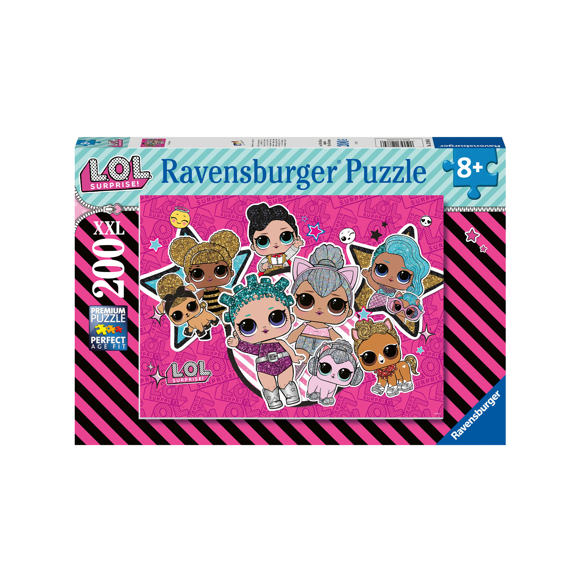 Ravensburger Puzzle 200 pezzi 12884 - L.O.L., , large