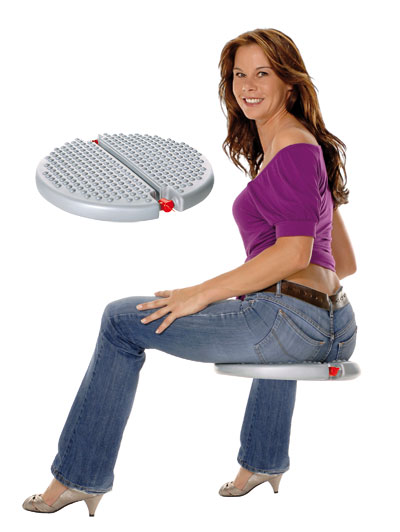 Cuscino Magic Sit per tonificare i glutei + DVD, , large