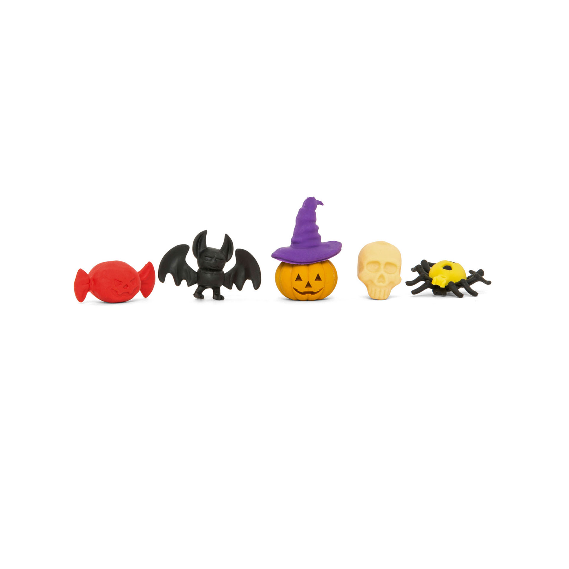 Gomme Per Cancellare A Tema Halloween, Set Di 5 Pz, , large