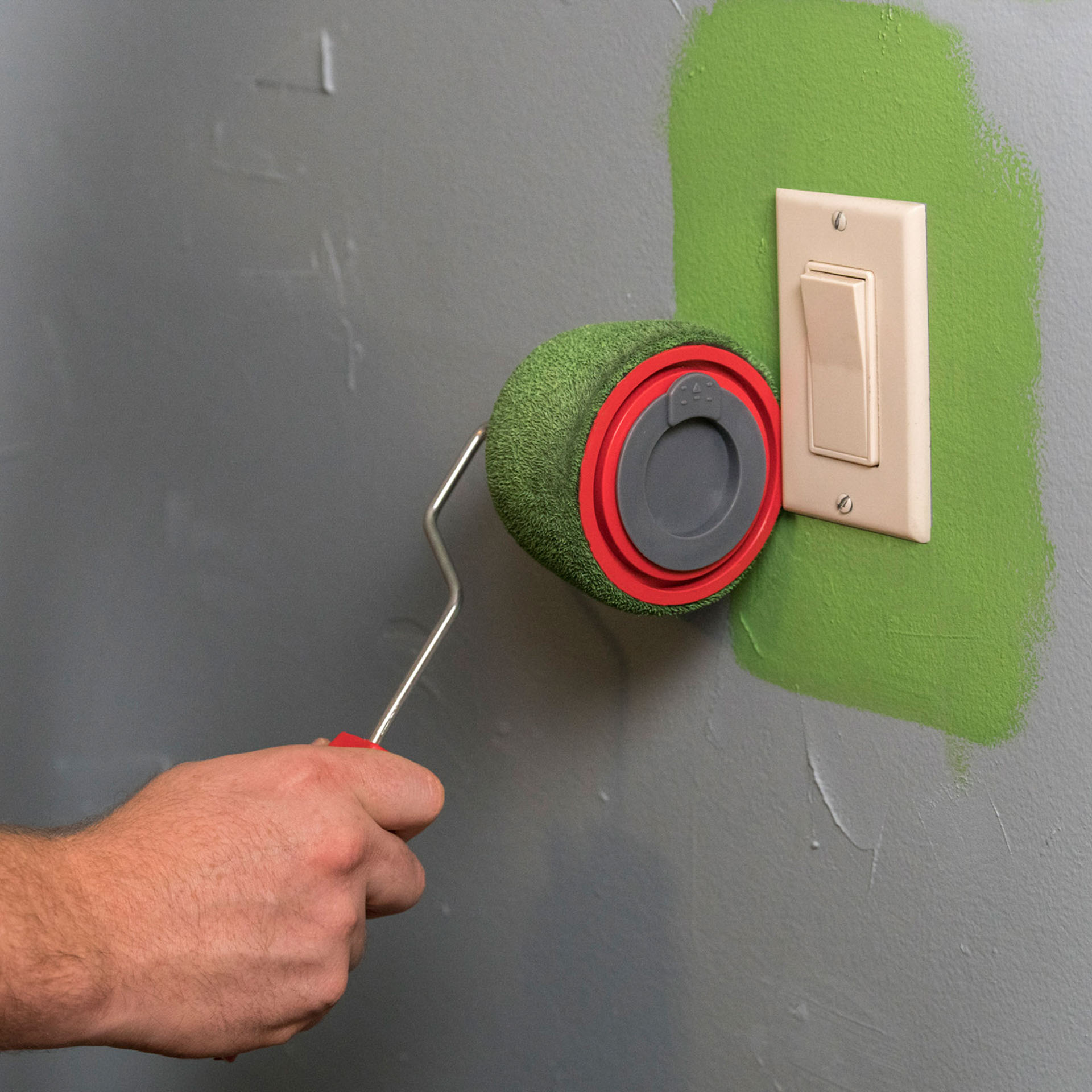 Rullo per pittura con serbatoio integrato e accessori, , large