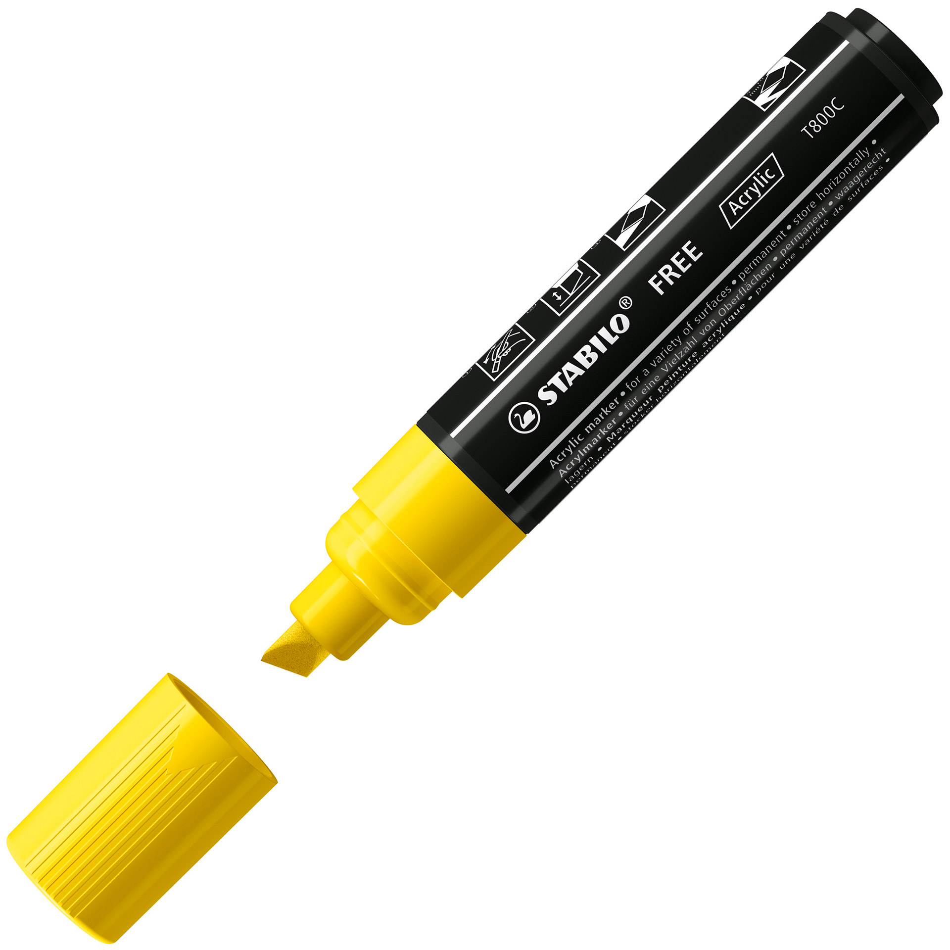 Stabilo Free Acrylic Starter Set - Pack Da 11 - 4x T100, 5x T300, 2x T800c - Col, , large
