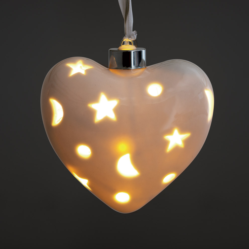 Cuore con 10 Led, , large