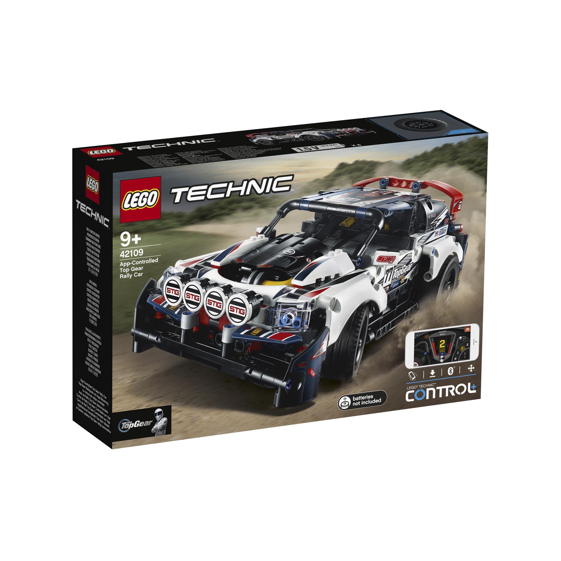 Auto da Rally Top Gear telecomandata 42109, , large