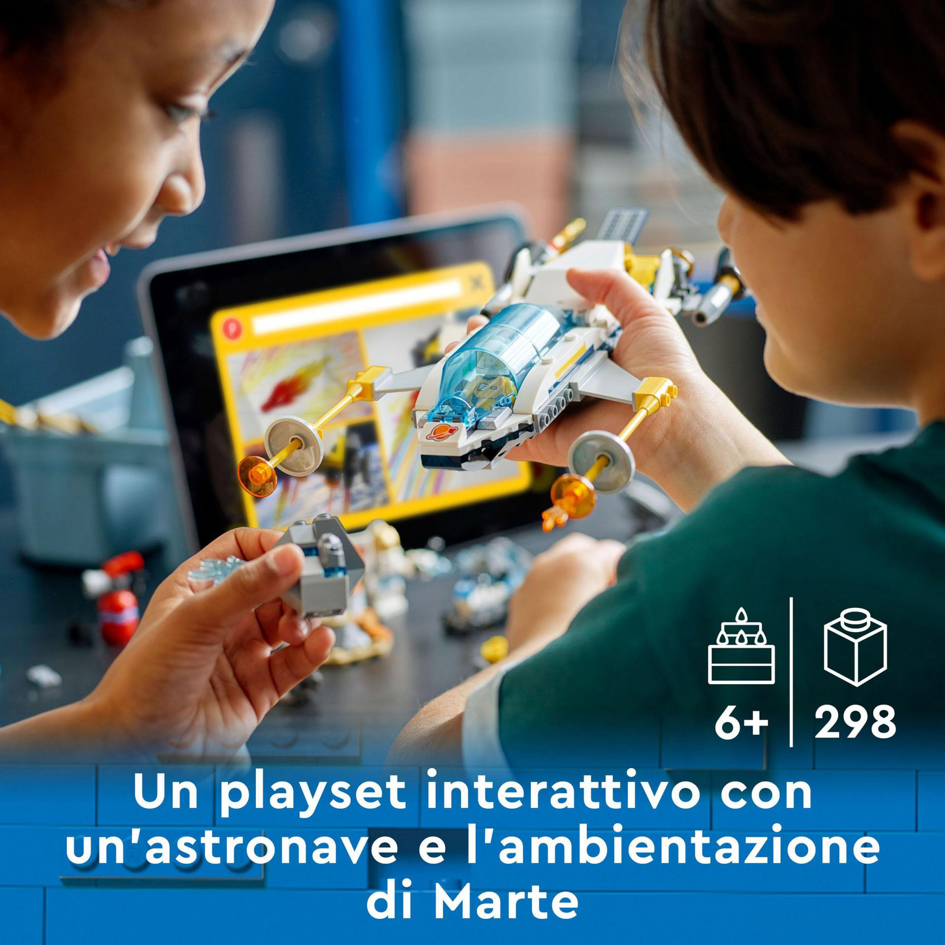 LEGO City Missioni di Esplorazione su Marte, Set di Costruzioni con Avventura Di 60354, , large