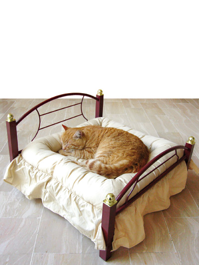 Letto in ferro battuto per gatti, , large