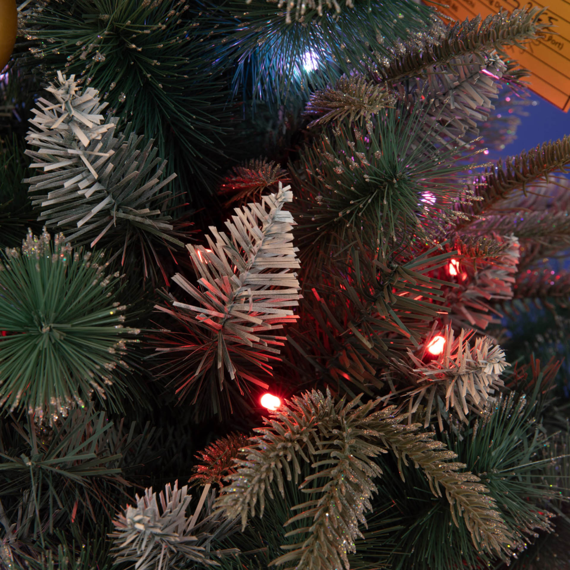 Albero di Natale artificiale 180 cm con luci, , large