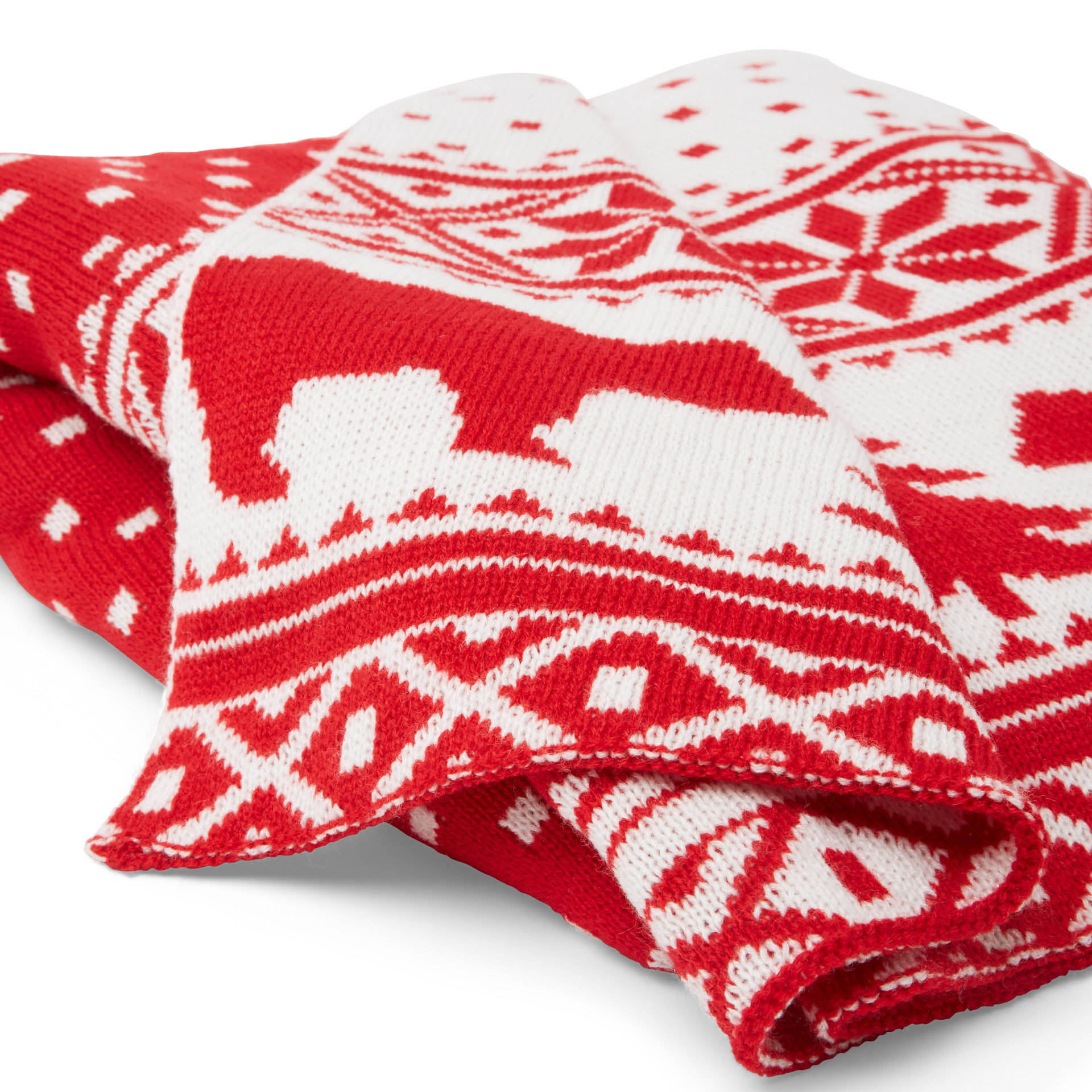 Coperta natalizia double face, , large