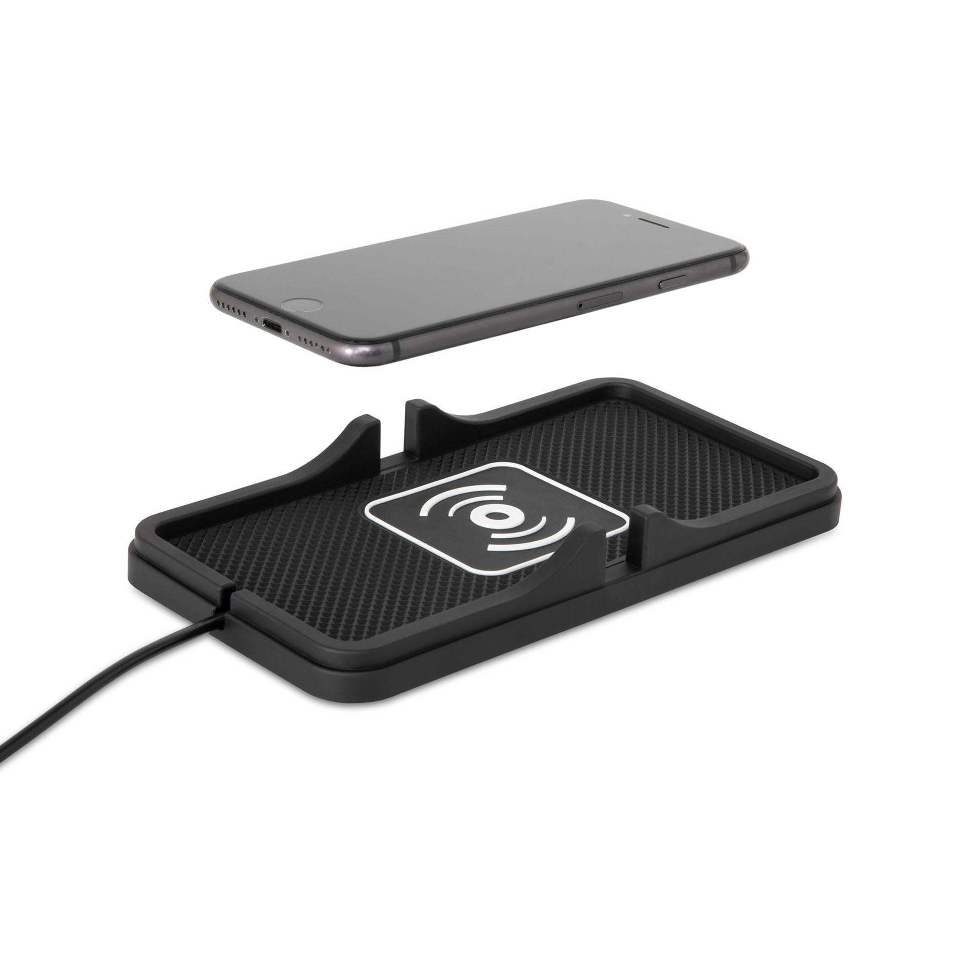 Caricabatteria wireless con ricarica Qi, , large