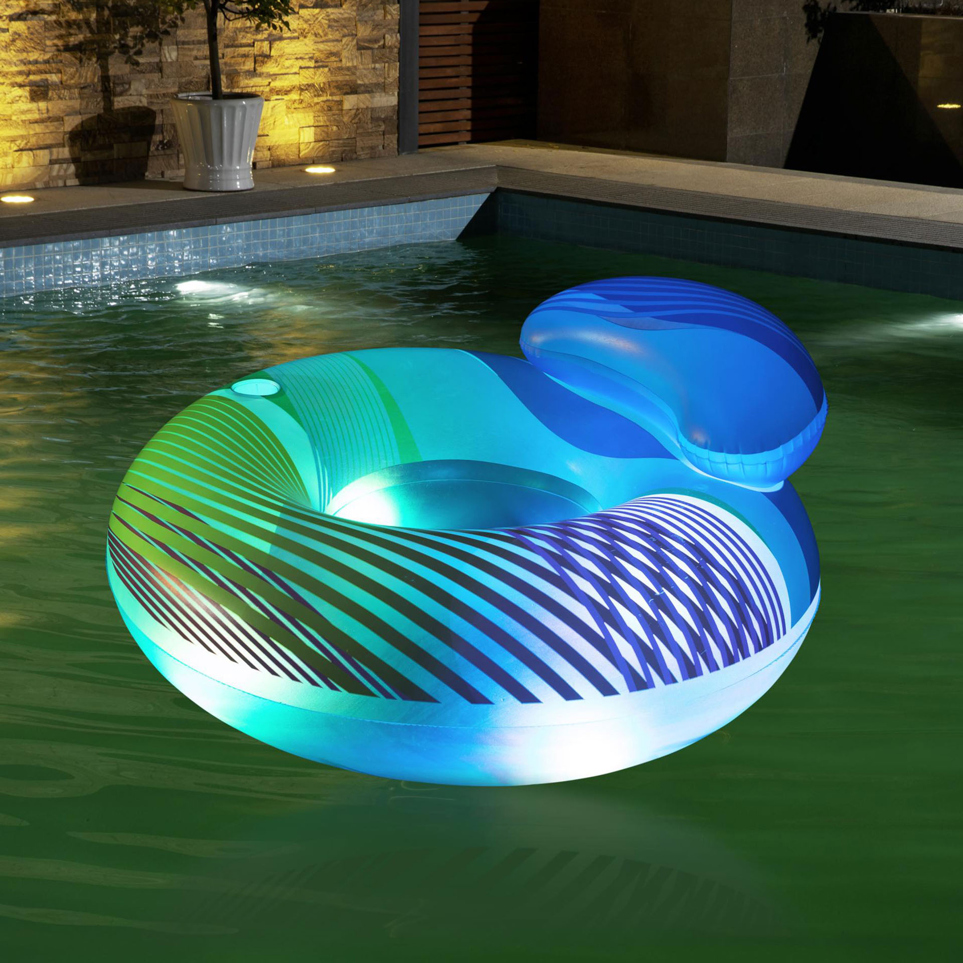 Poltrona galleggiante con luci LED, , large