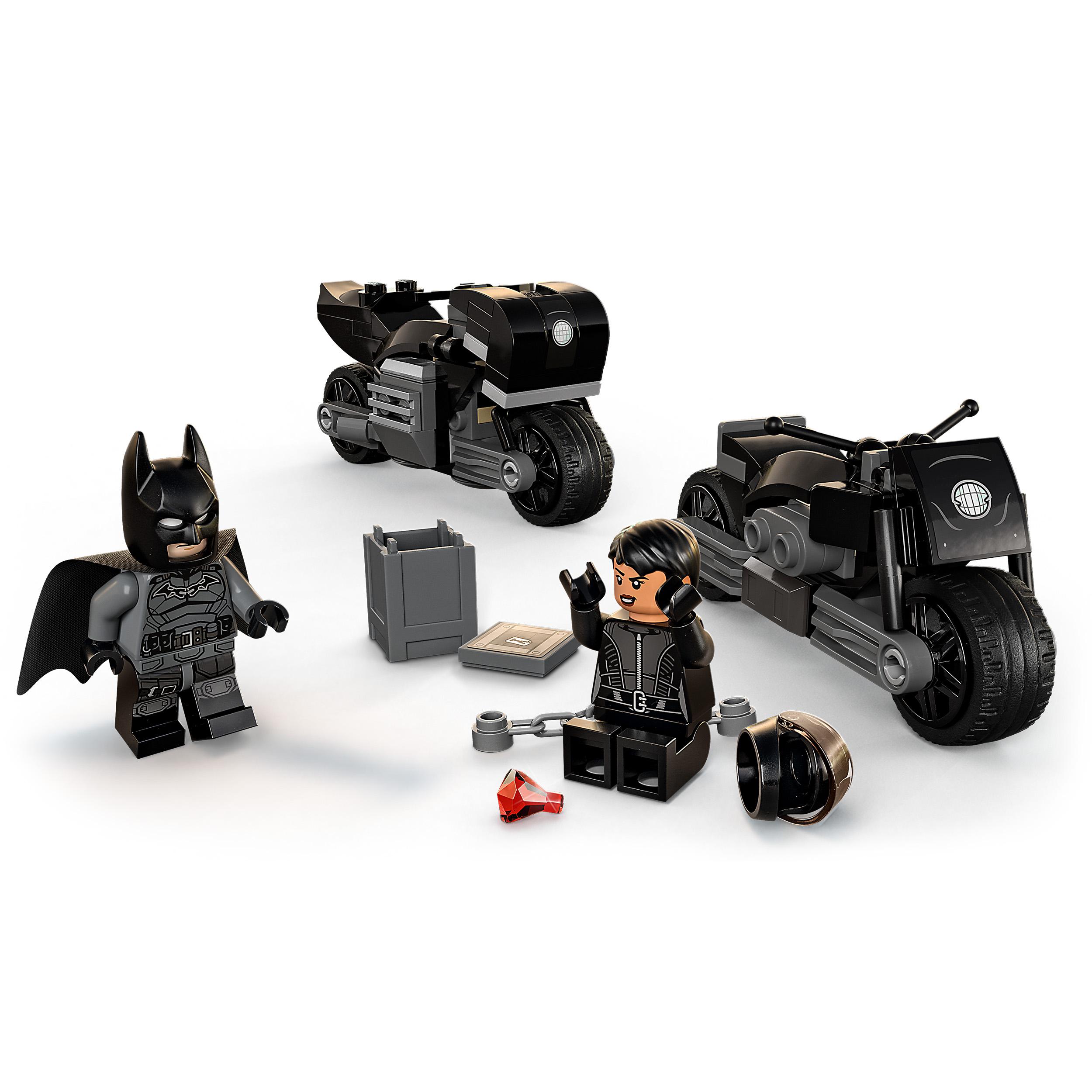 LEGO DC Inseguimento sulla Moto di Batman e Selina Kyle, Giocattolo per Bambini 76179, , large