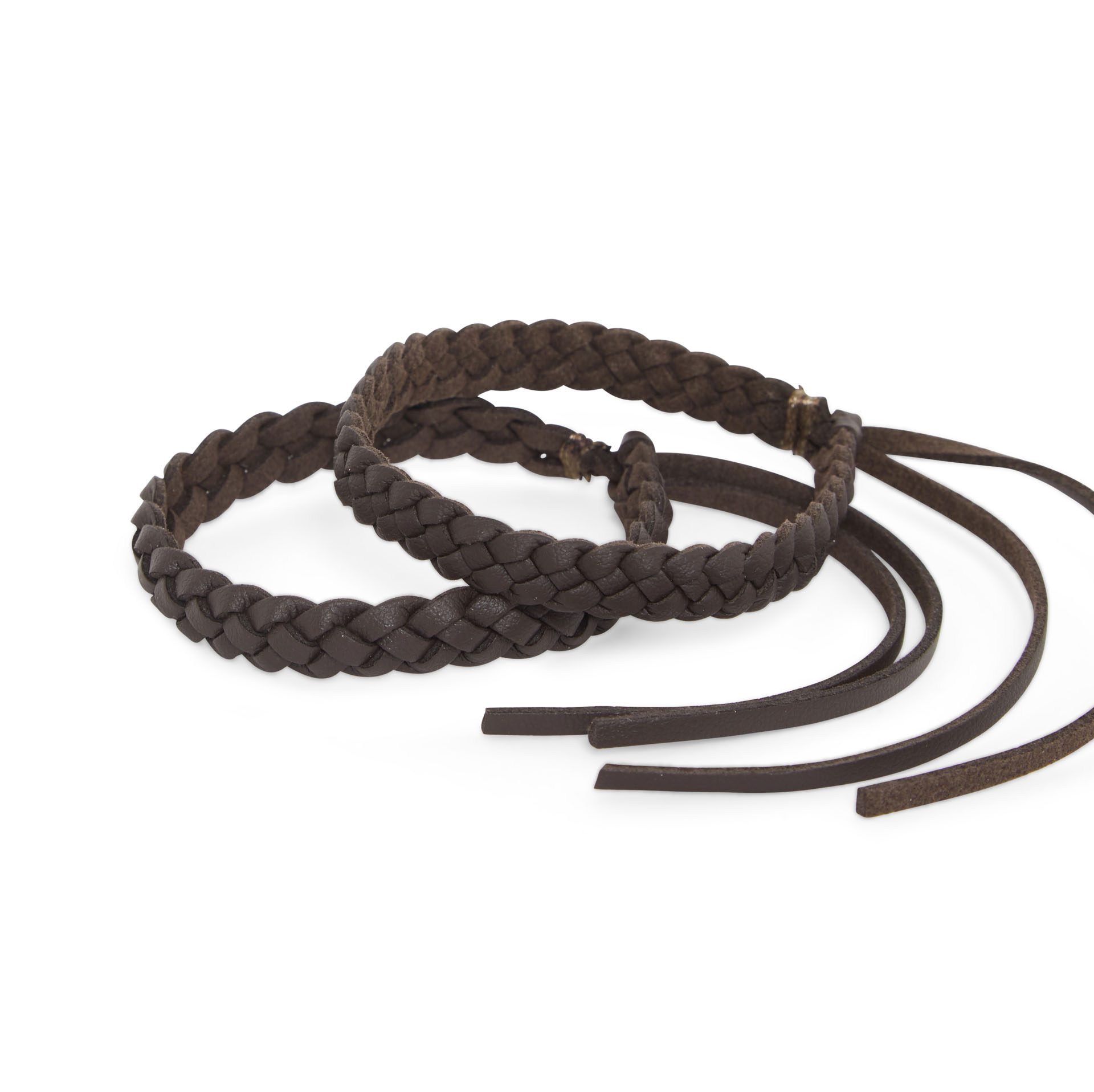 Bracciale anti insetti in similpelle set da 2 pz, , large