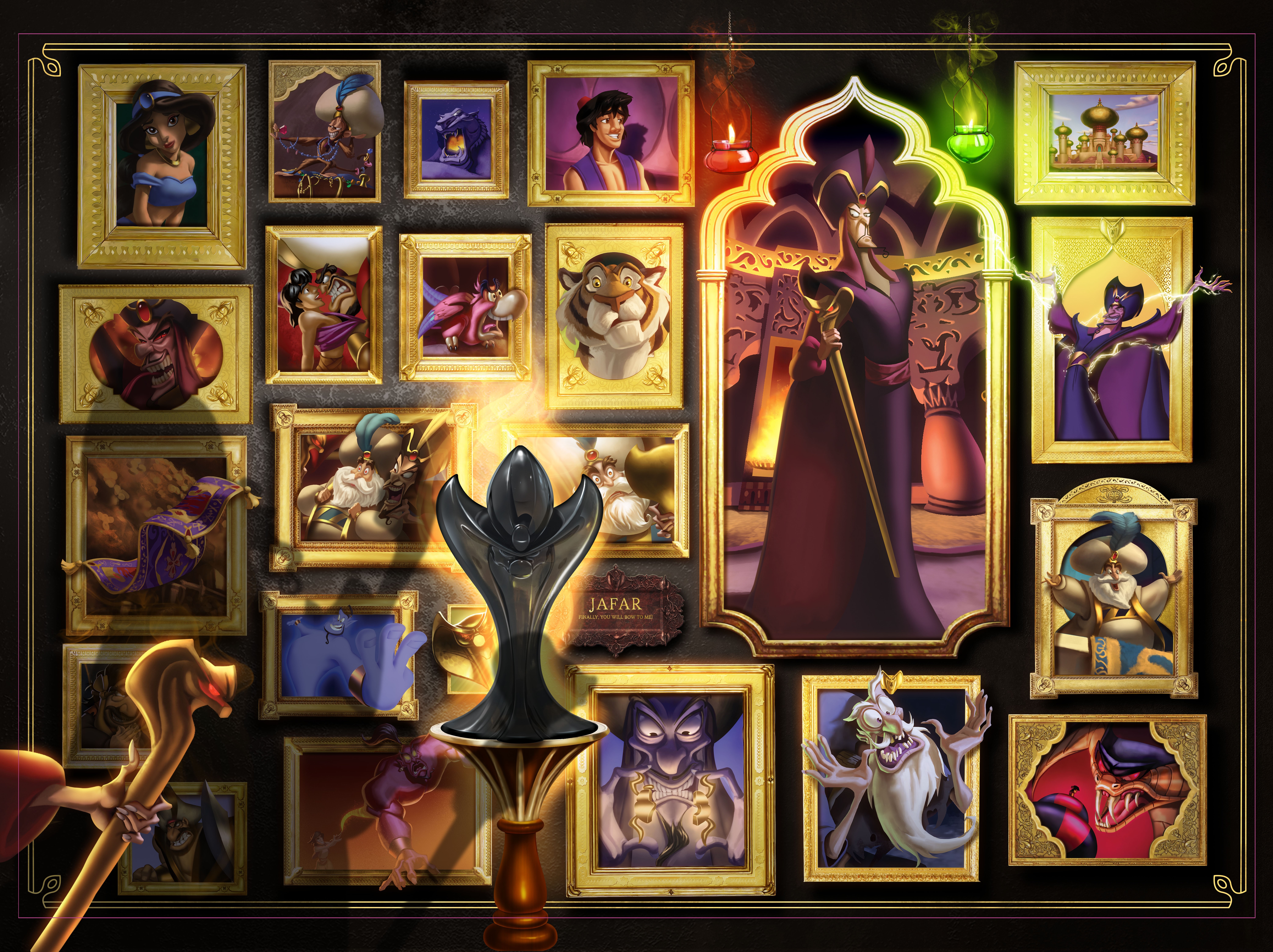 Ravensburger Puzzle 1000 pezzi - VILLAINOUS: JAFAR, , large