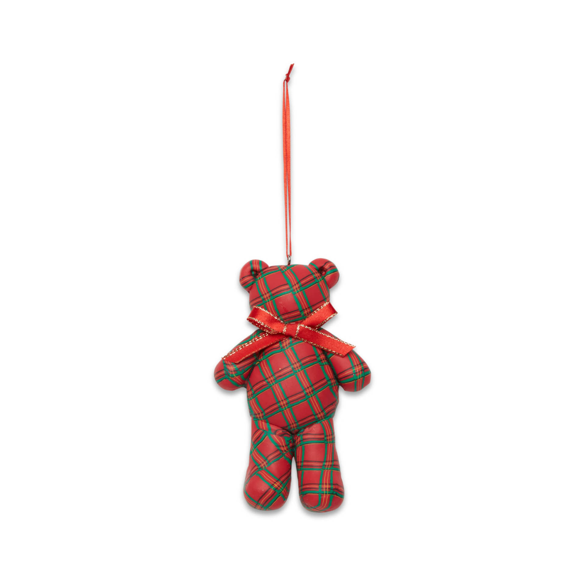 Orsetto Da Appendere In Gomma Per Albero Di Natale, , large
