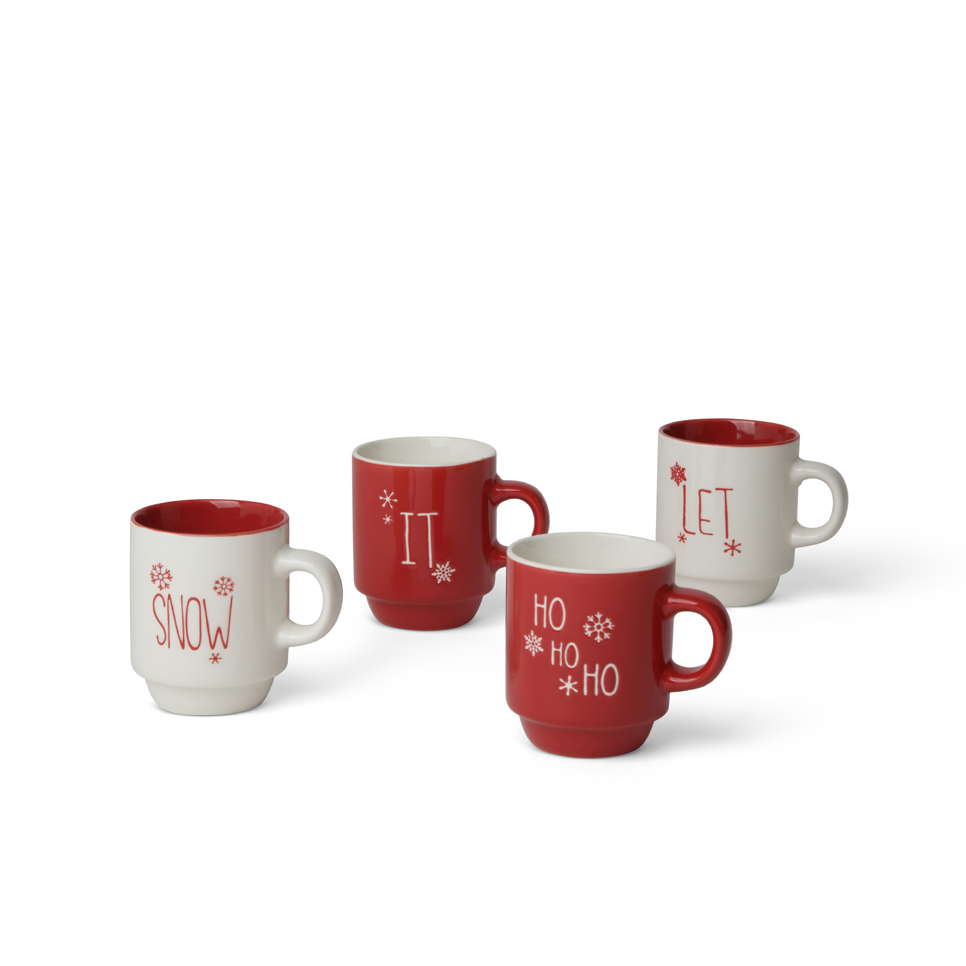 Tazzine Da Caffè Natalizie - Set Da 4 Pz., , large